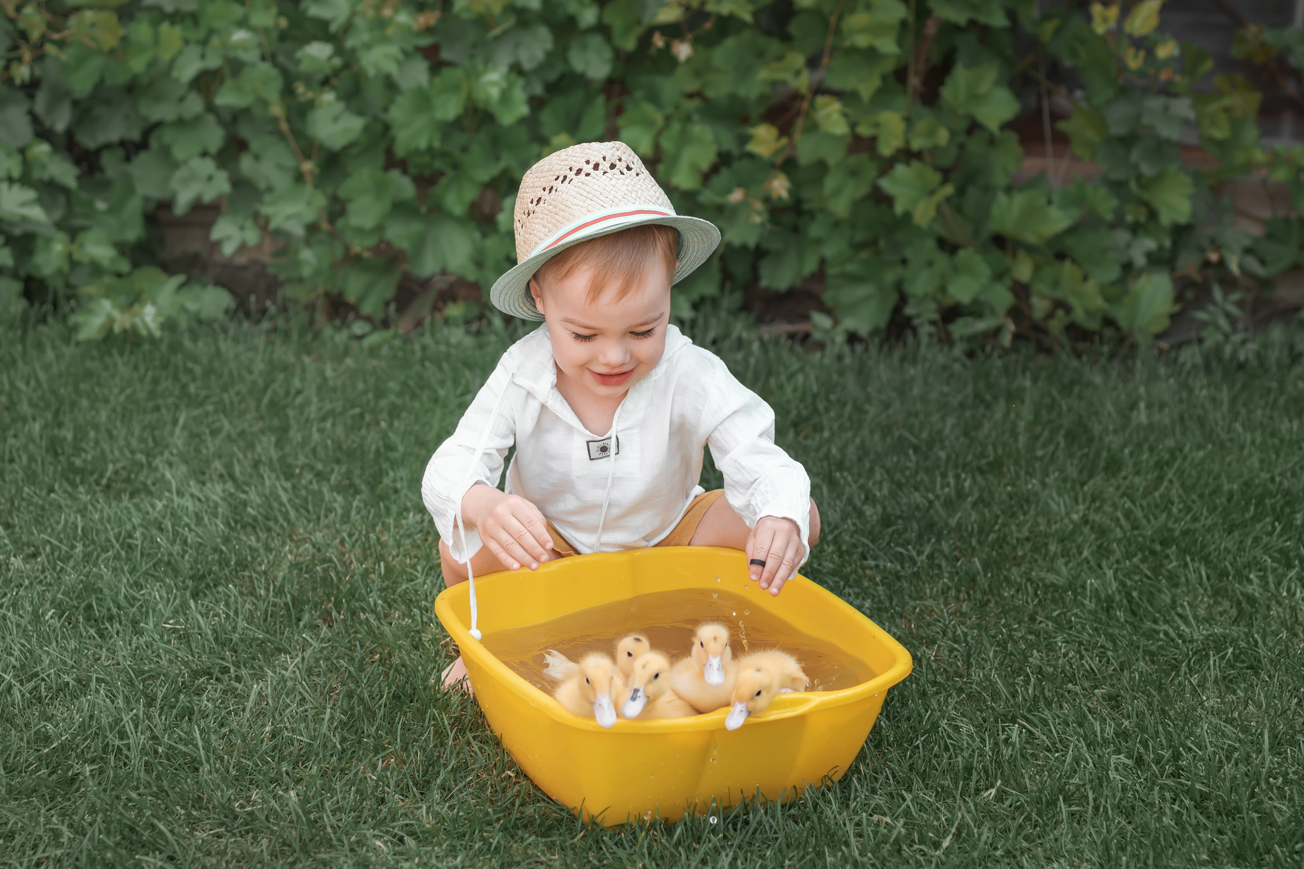 Федя и цыпы. Церковный фотограф на Таинство Крещения и Венчания в Оренбурге и Оренбургской области Екатерина Белкина