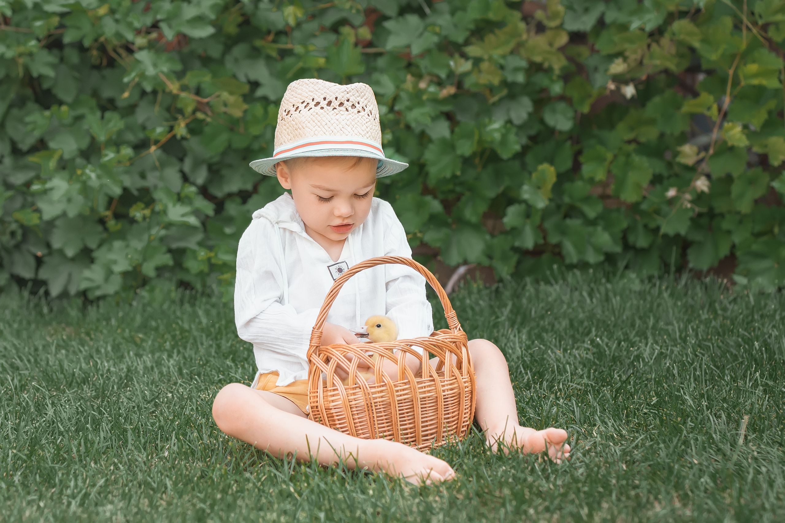 Федя и цыпы. Церковный фотограф на Таинство Крещения и Венчания в Оренбурге и Оренбургской области Екатерина Белкина