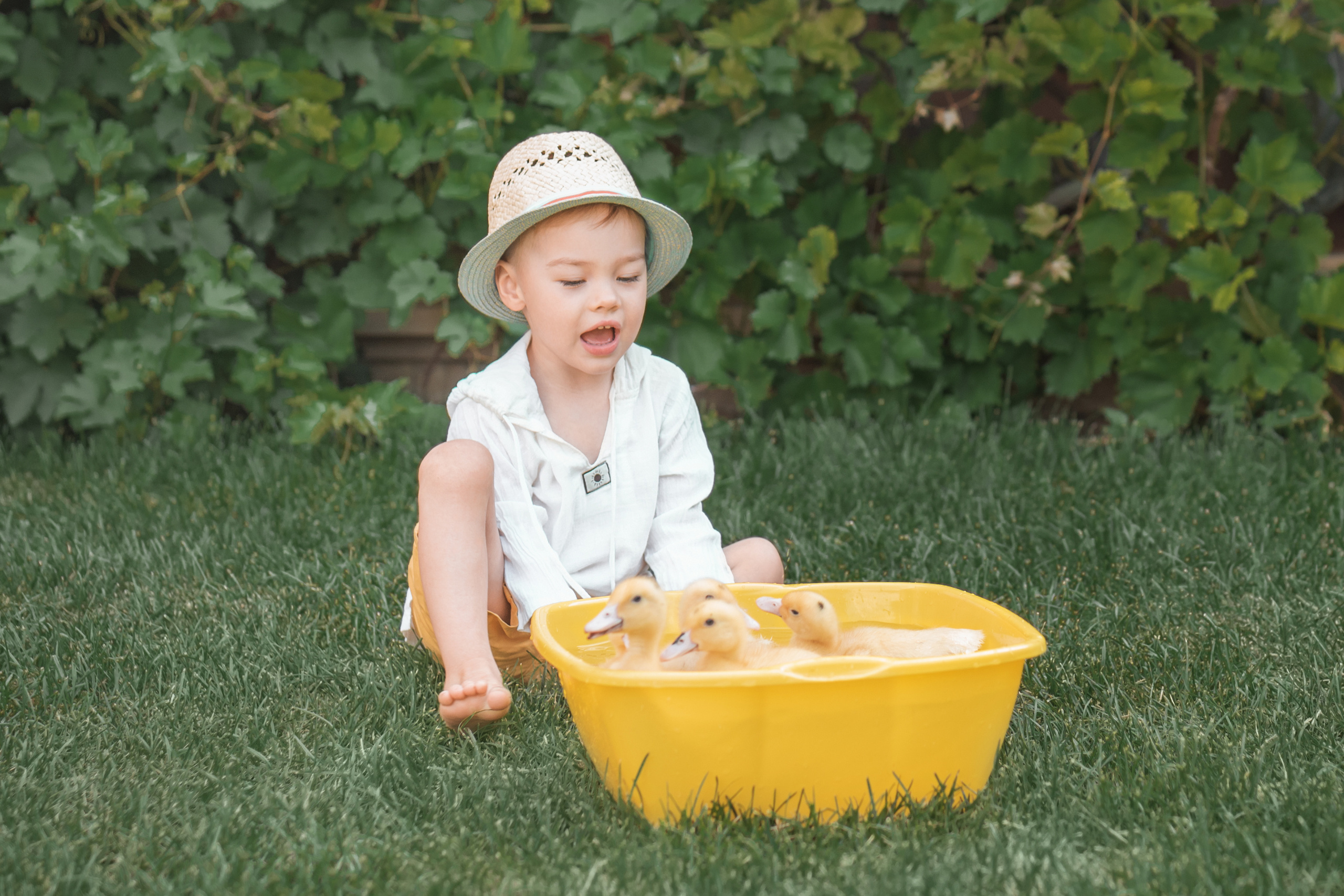 Федя и цыпы. Церковный фотограф на Таинство Крещения и Венчания в Оренбурге и Оренбургской области Екатерина Белкина