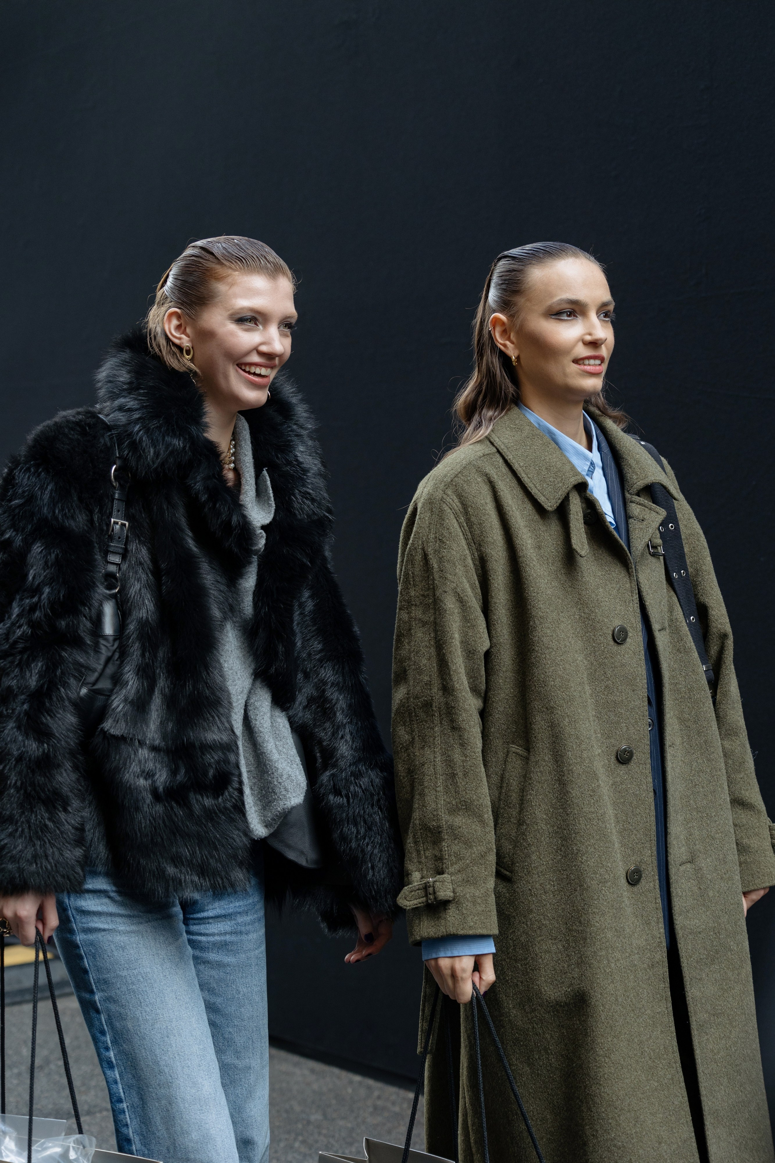 ARMANI MFW FALL/WINTER 24/25. Photographer in Milan Ivan Goncharov