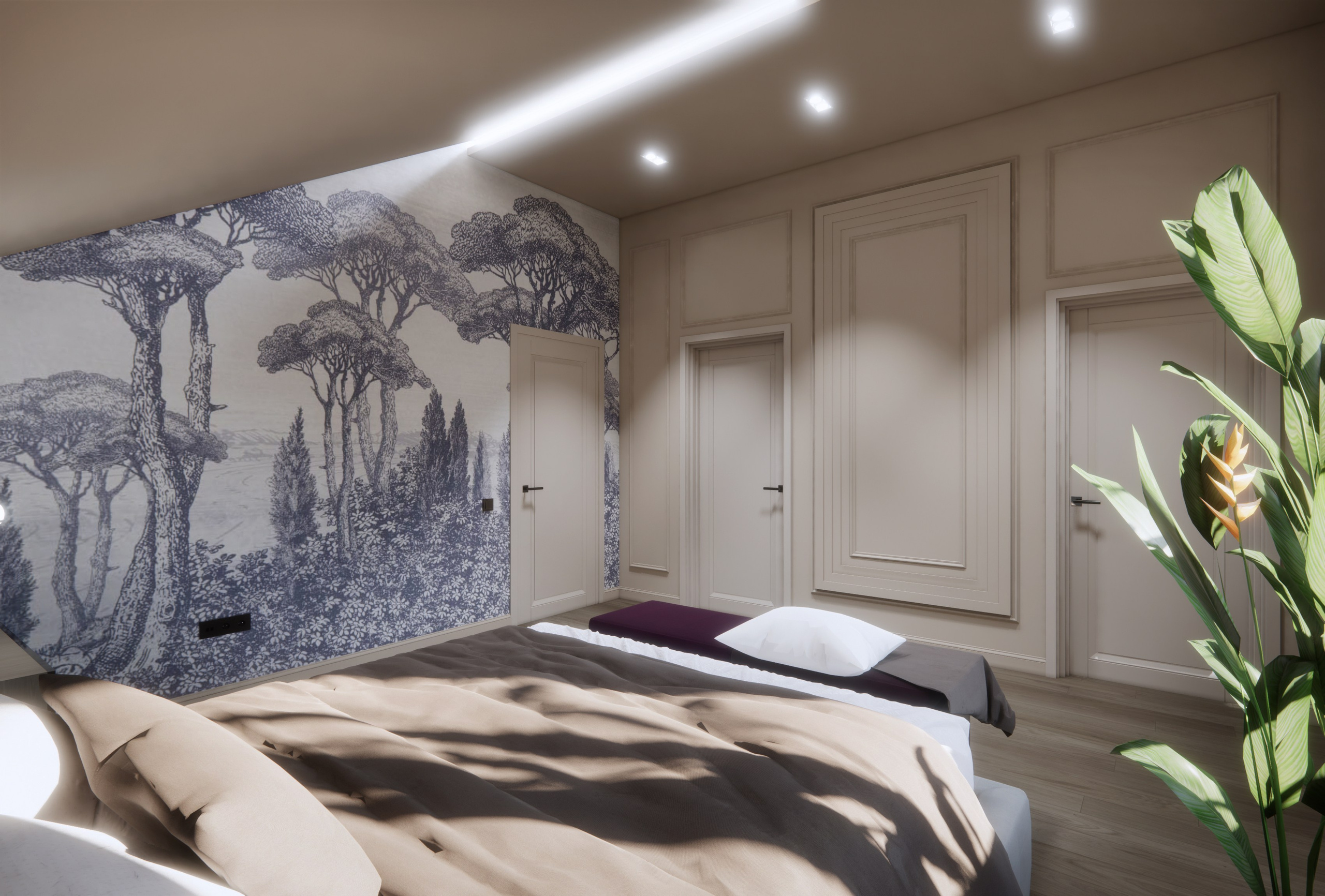 Коттедж Санкт-Петербург. Дизайн интерьеров Краснодар