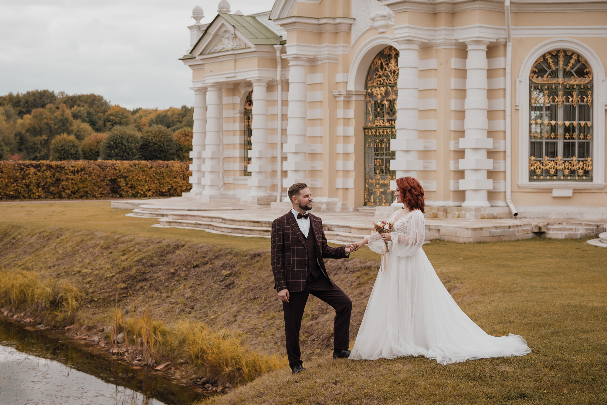 Свадебная фотосессия Алины и Петра. Свадебный и индивидуальный фотограф Никита Роут | Москва