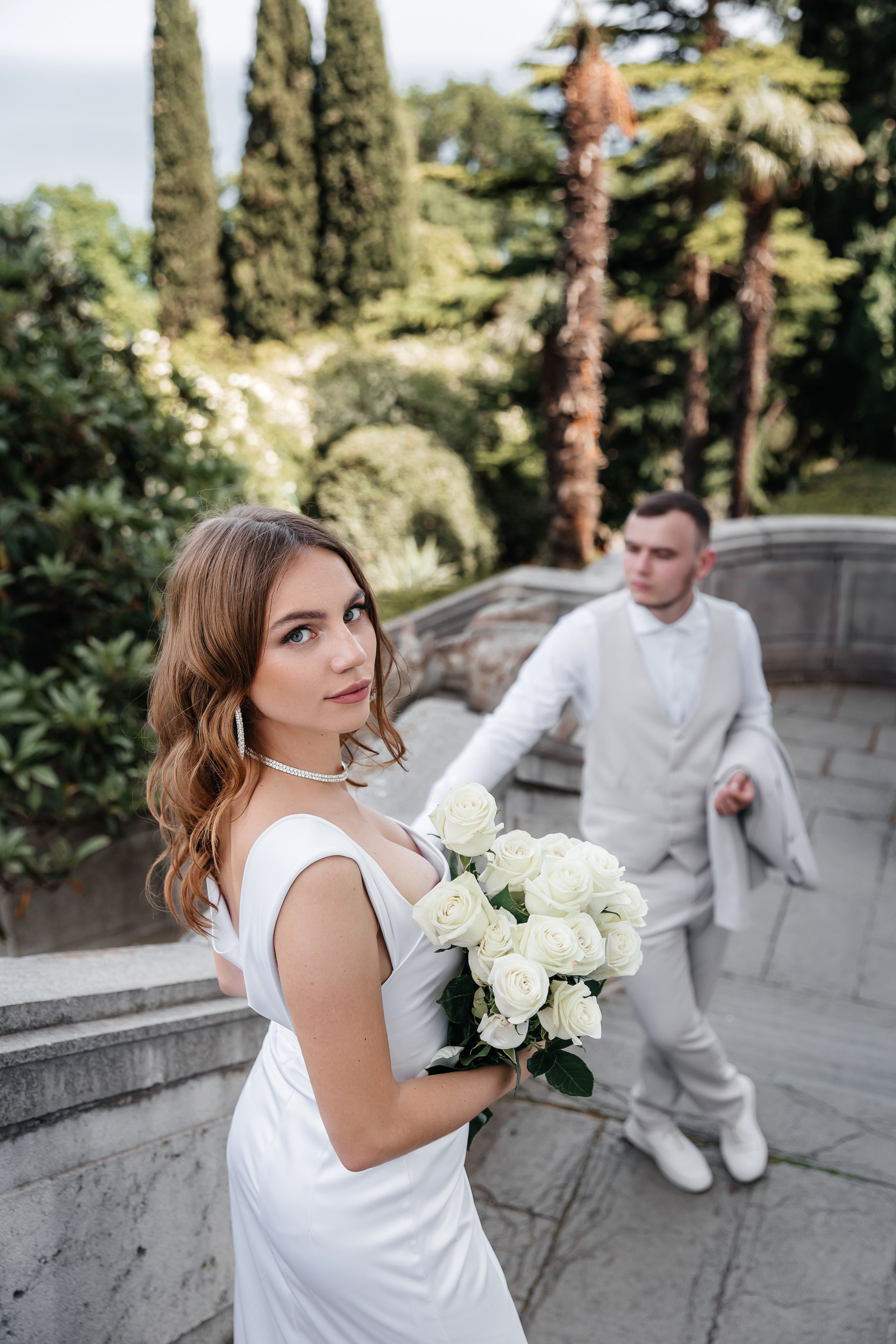 Весенняя Гаспра, Вилла Танго. Анонс свадьбы Максима и Дианы. Свадебный фотограф в Крыму и Севастополе Ольга Баскакова