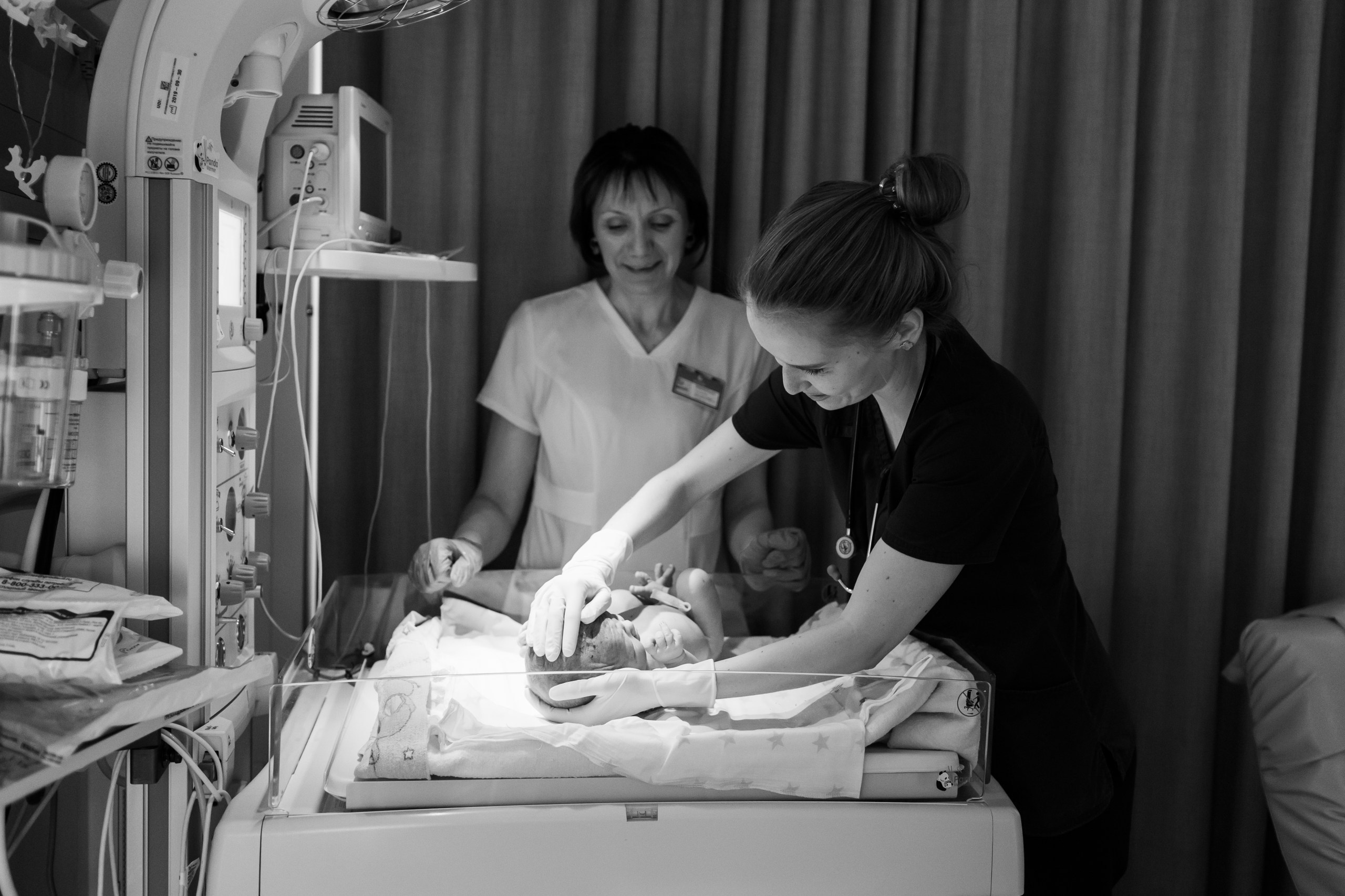 Рождение Авроры. Фотограф на роды в Санкт-Петербурге Екатерина Сысоева