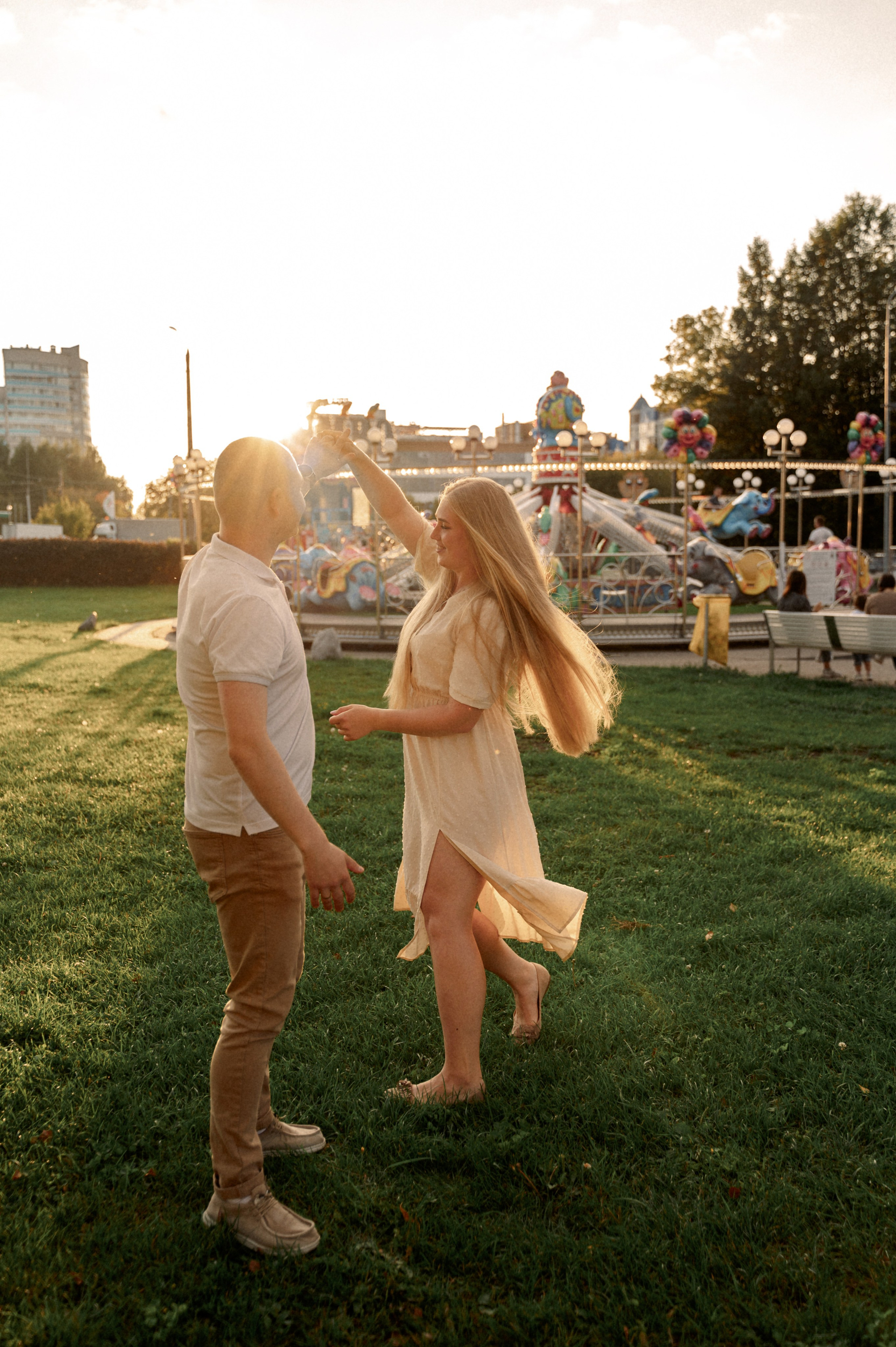 Семейная прогулочная фотосессия. Свадебный и семейный фотограф в Чебоксарах Ирина Левнер