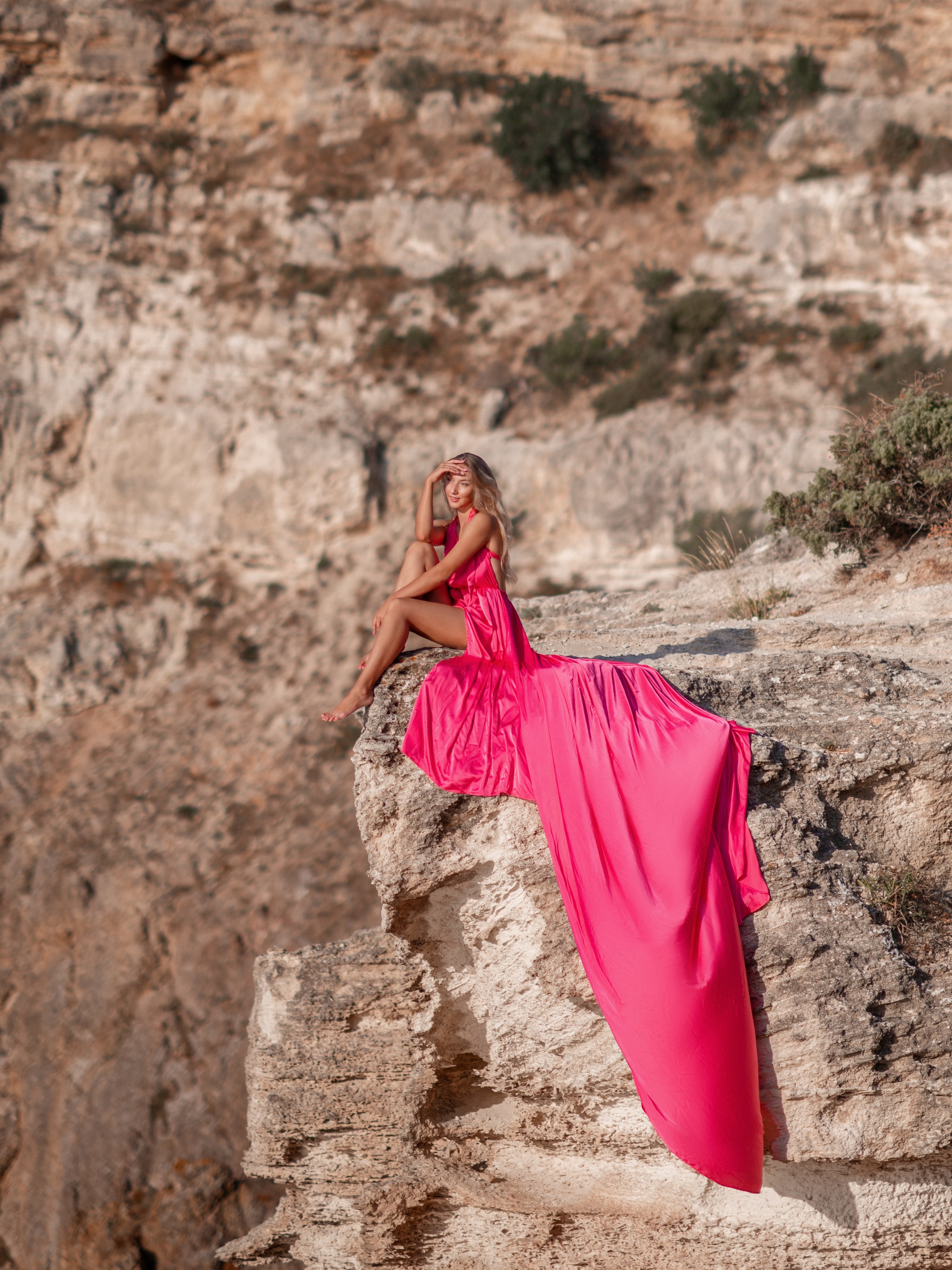 Фотосессия на площадке на Тигровом мысе в Севастополе