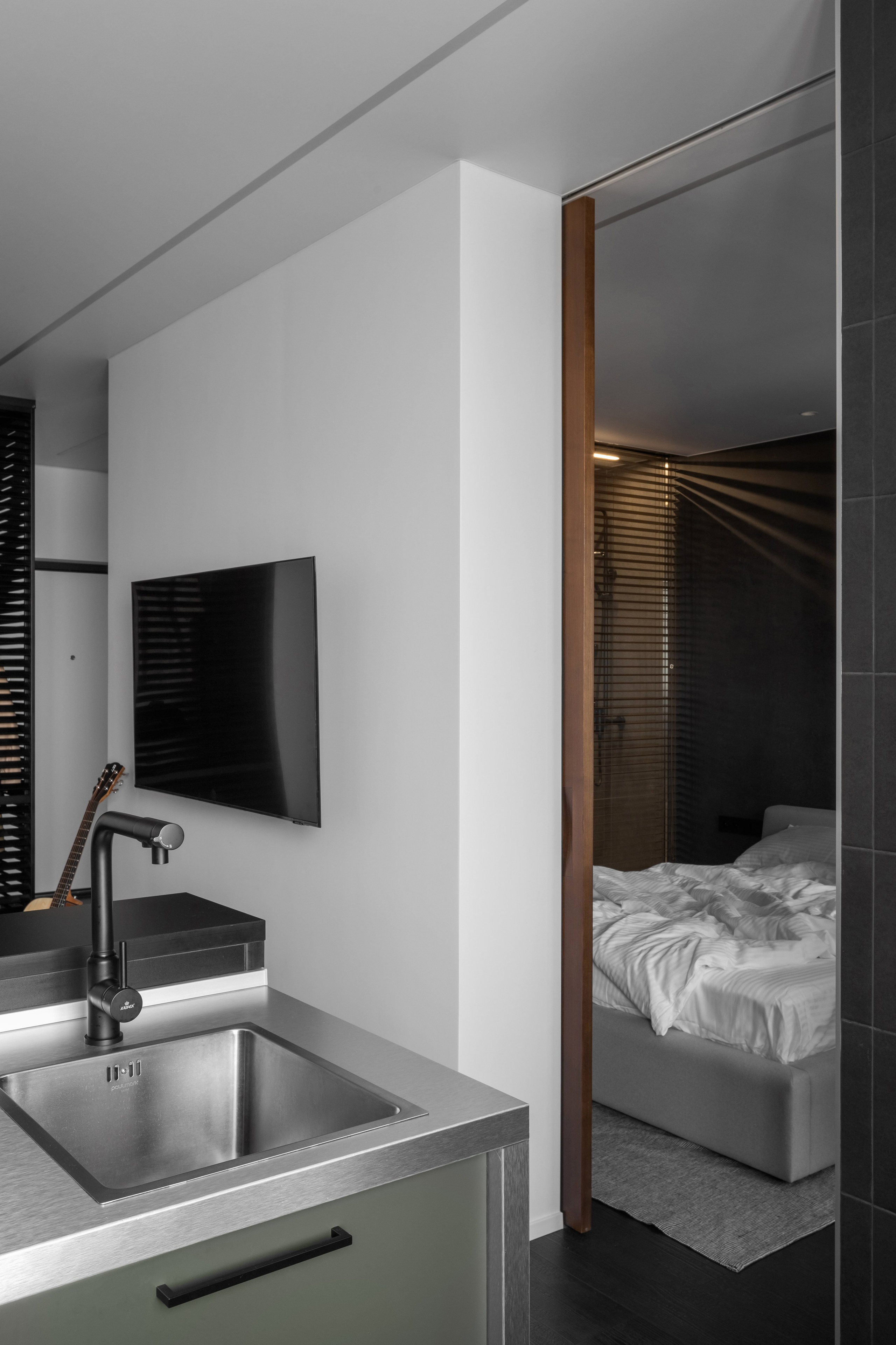 Однокомнатная квартира ЖК «Притяжение» г. Красноярск. Дизайн интерьера от Дмитрия Баландина