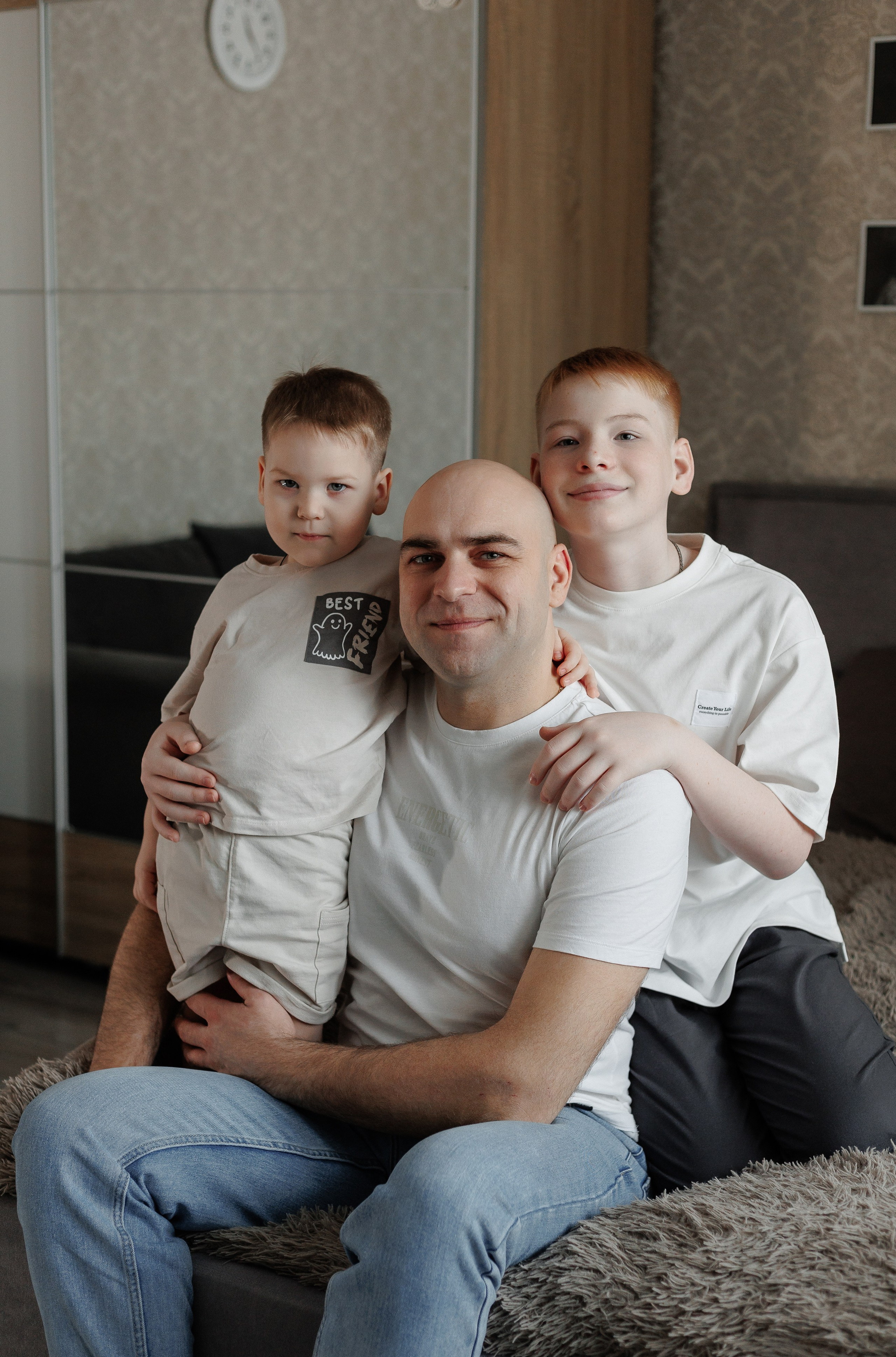 Ярослав, Анна, Даниил и Ярослав. Фотограф Татьяна Орлова