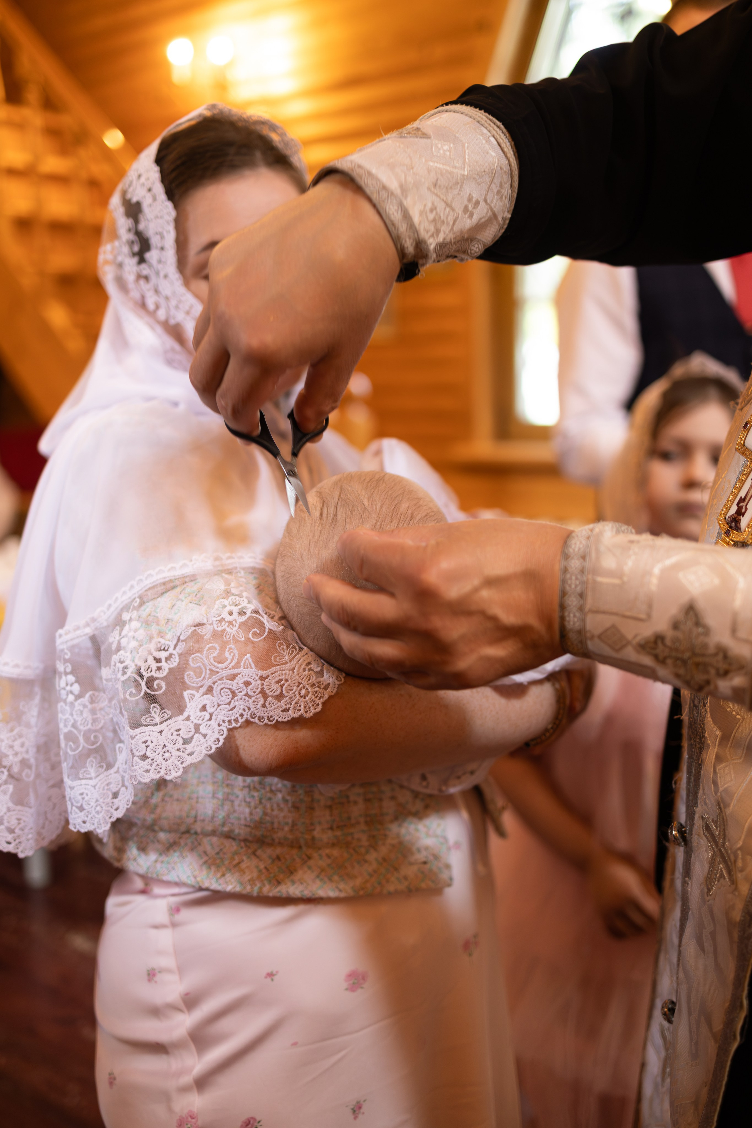 Крещение Александры. Фотограф Виктория Кравец