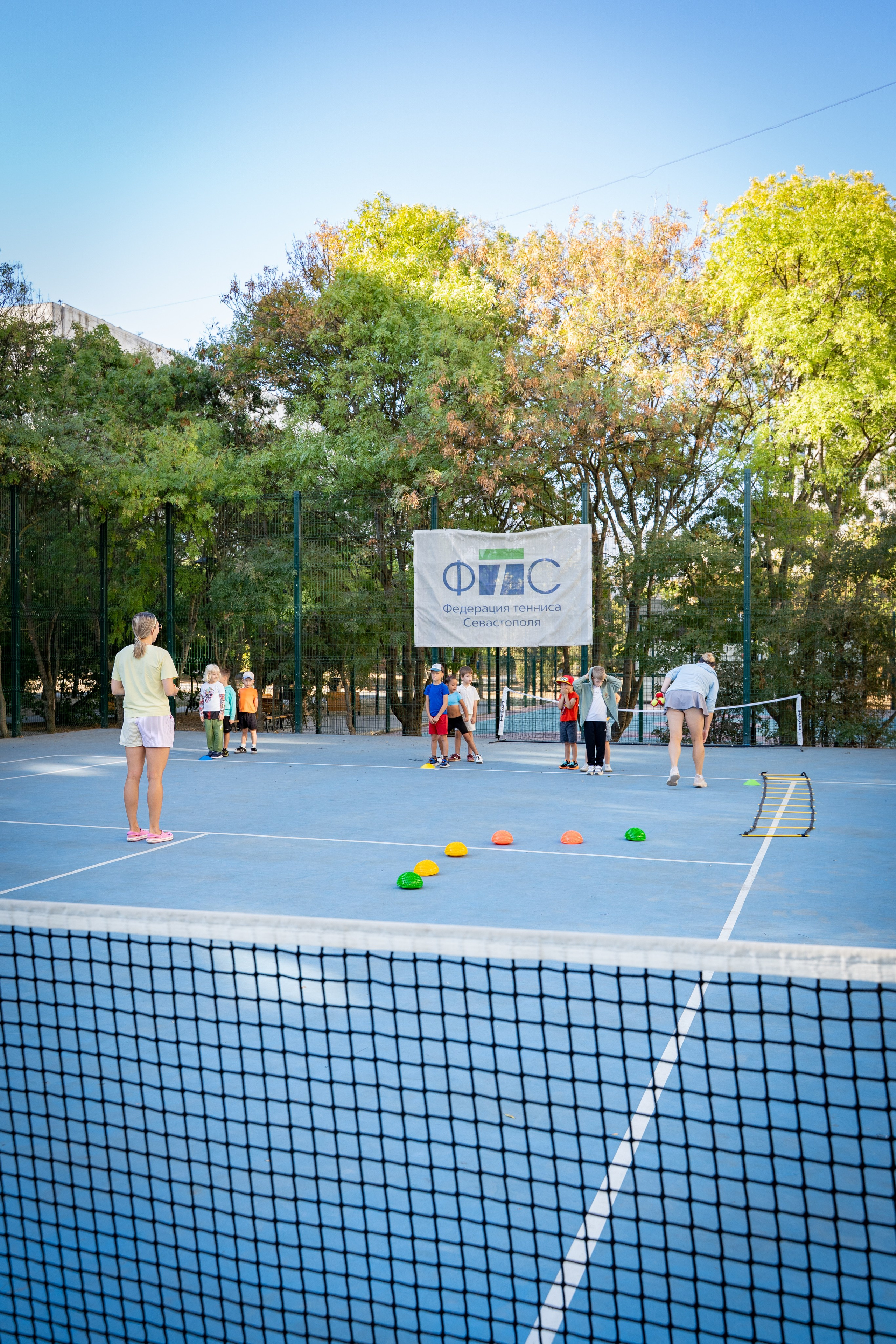 Федерация тенниса Севастополь. Малыши. Анастасия Дунаева. Фотограф в Севастополе