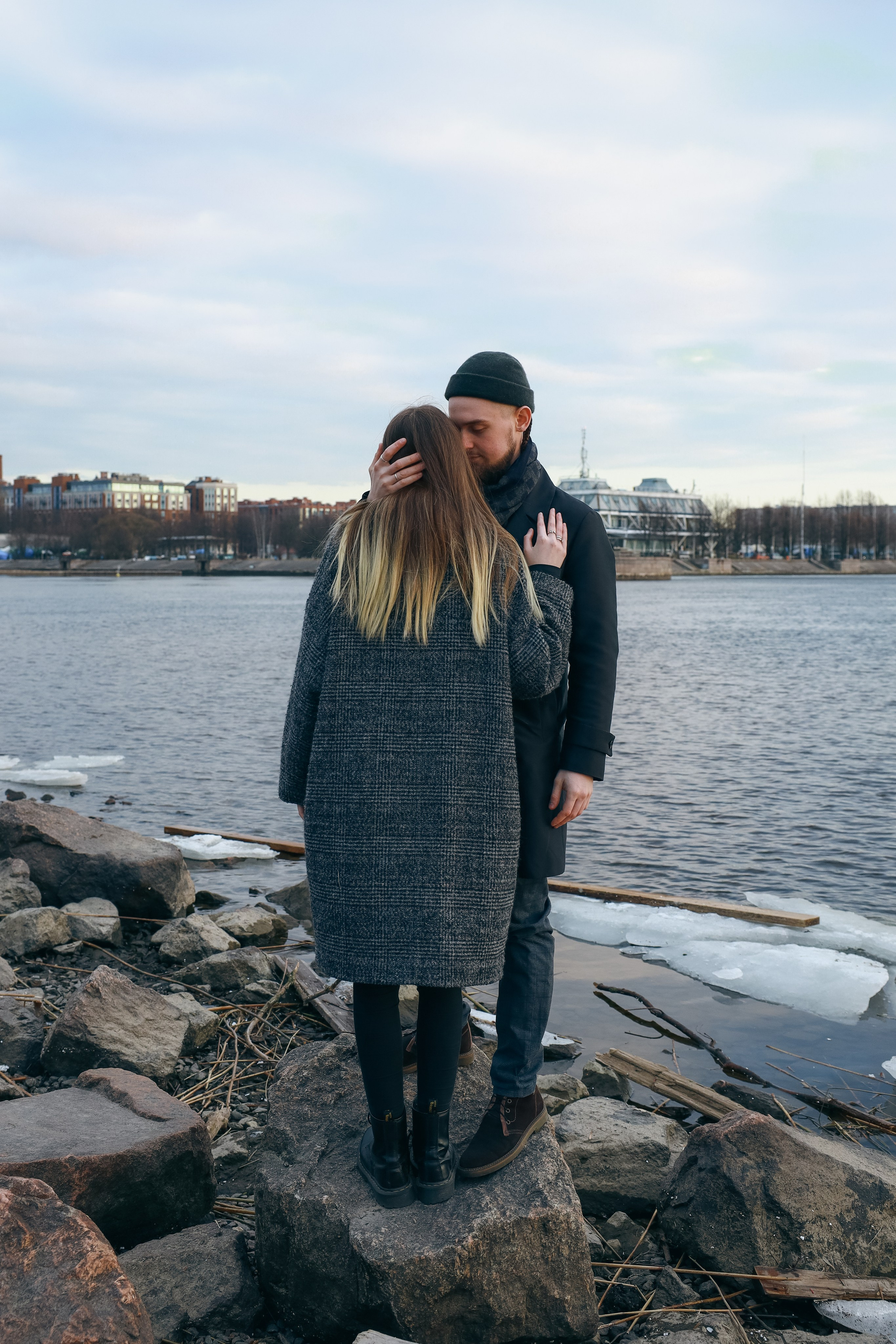 Макс и Марго. Фотопрогулка на закате у Финского залива. Портретный фотограф Панферова Регина г. Санкт-Петербург, г. Казань