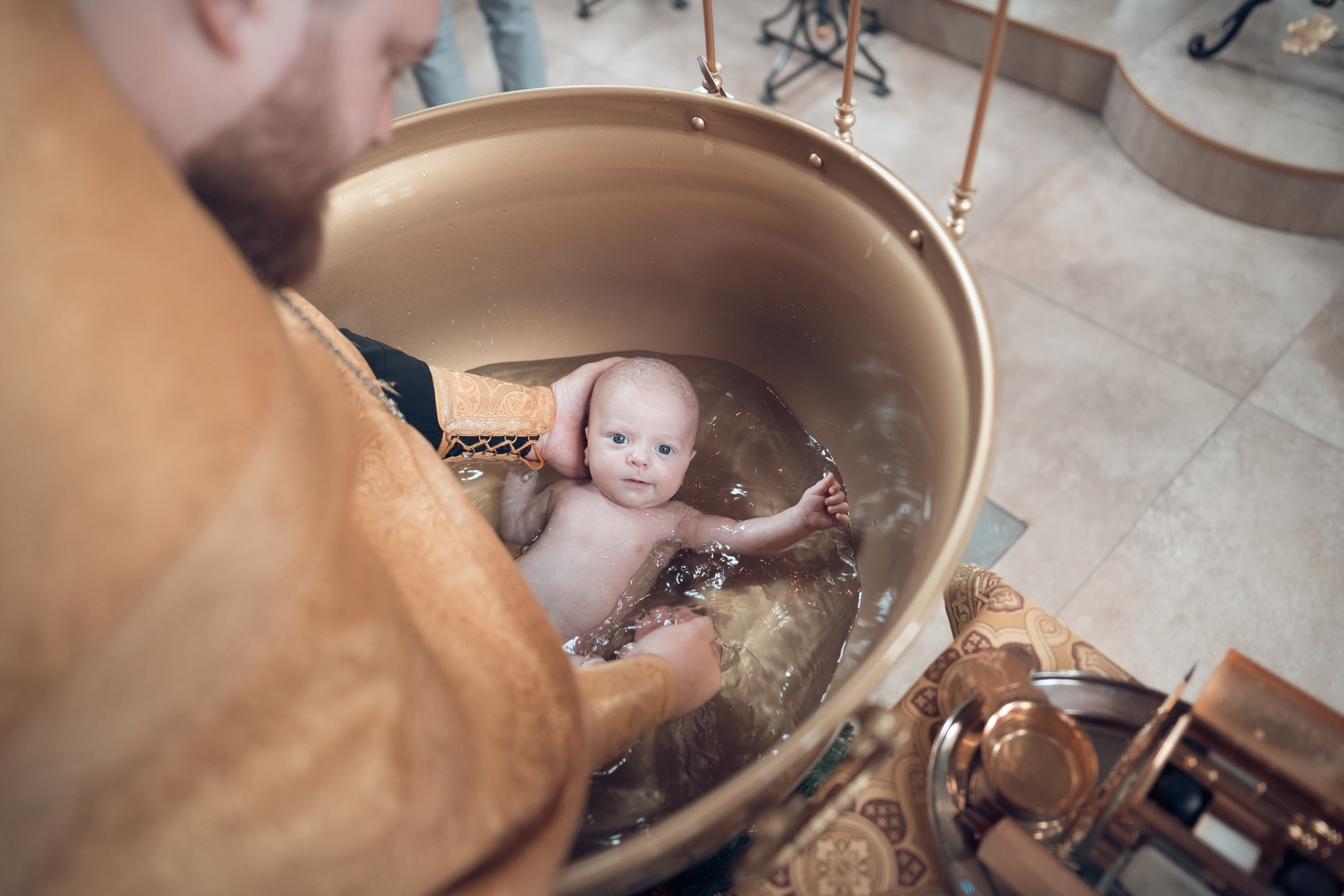 Крещение в храме ап.Андрея Первозванного г. Севастополь. Церковный фотограф Севастополь