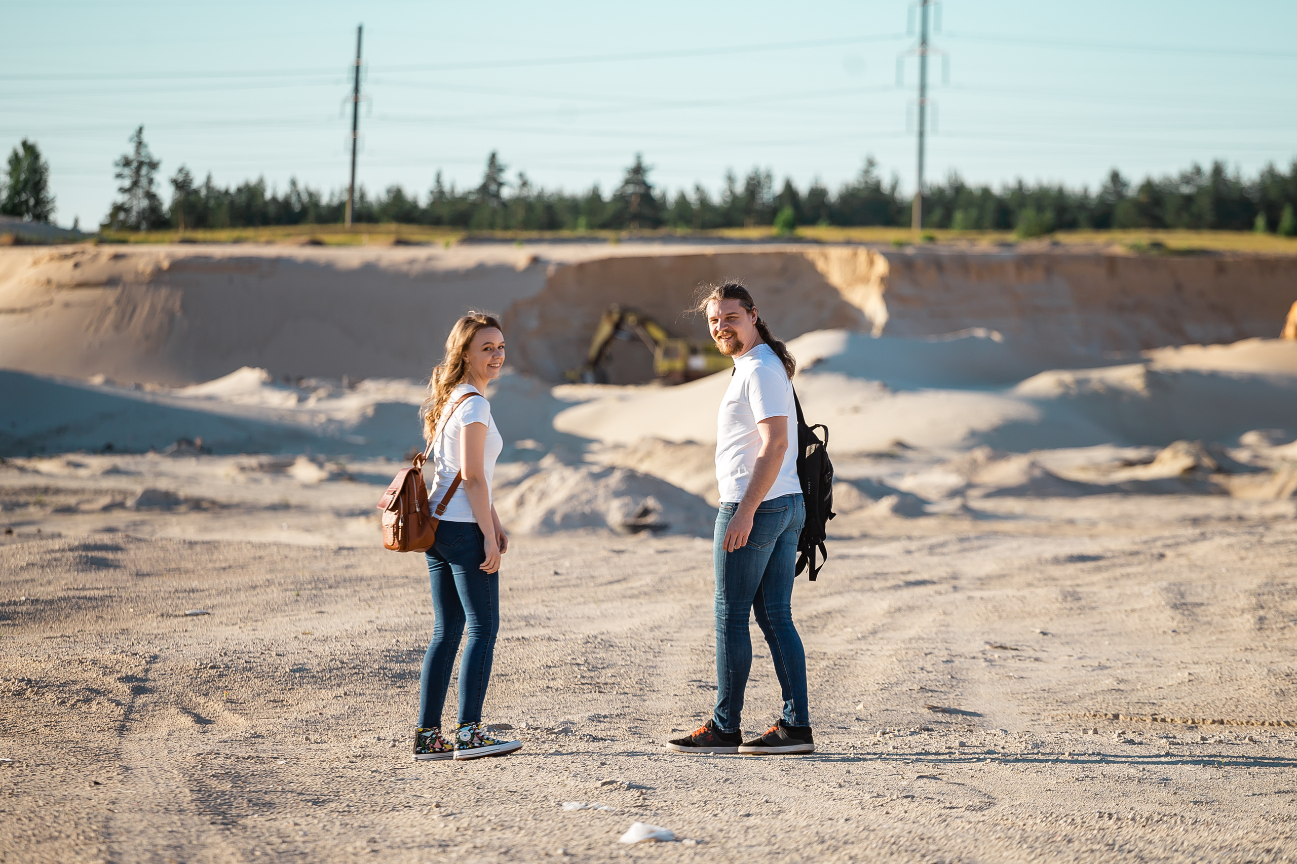 Прогулка на карьере. Фотографиня Мария Дикова