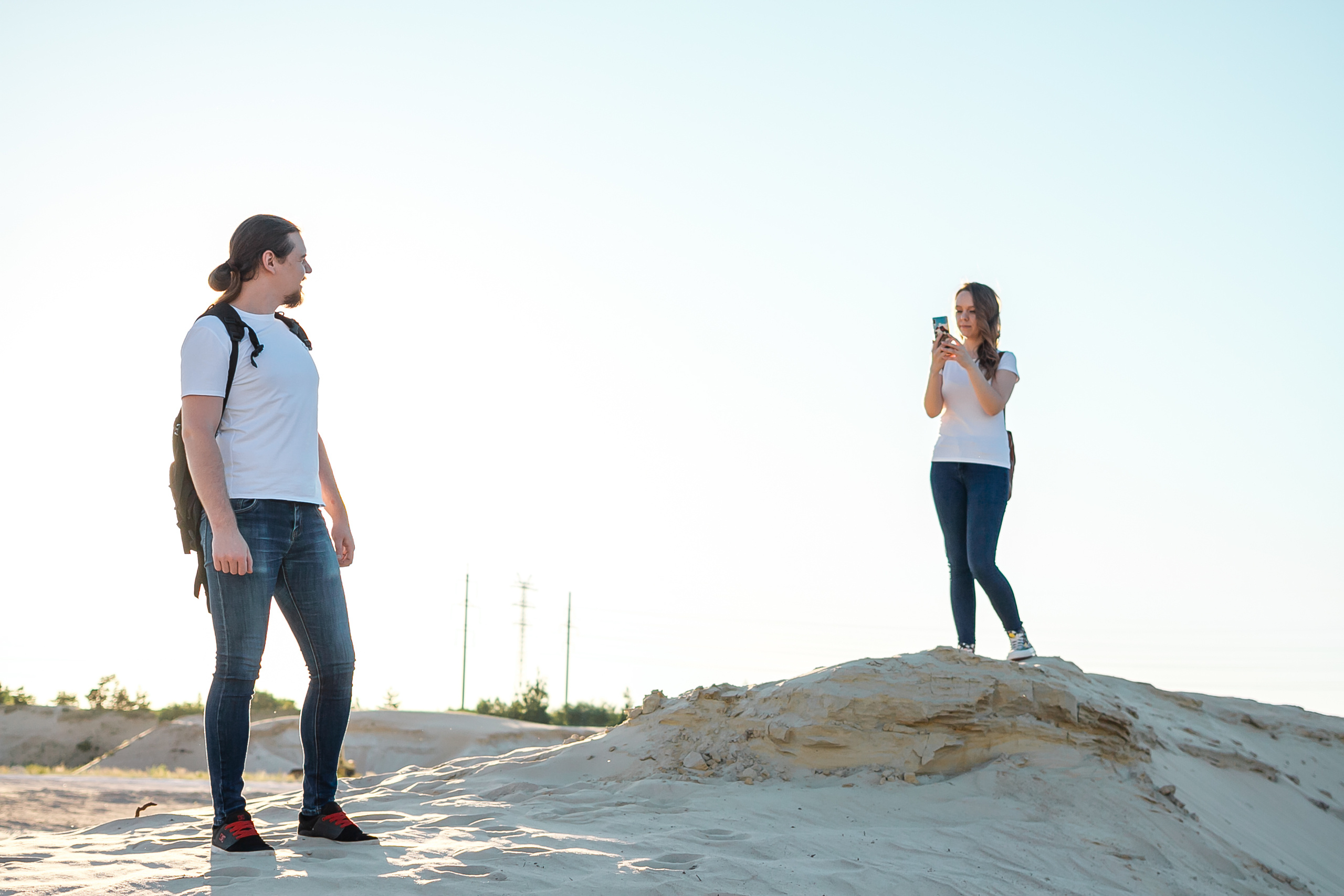 Прогулка на карьере. Фотографиня Мария Дикова