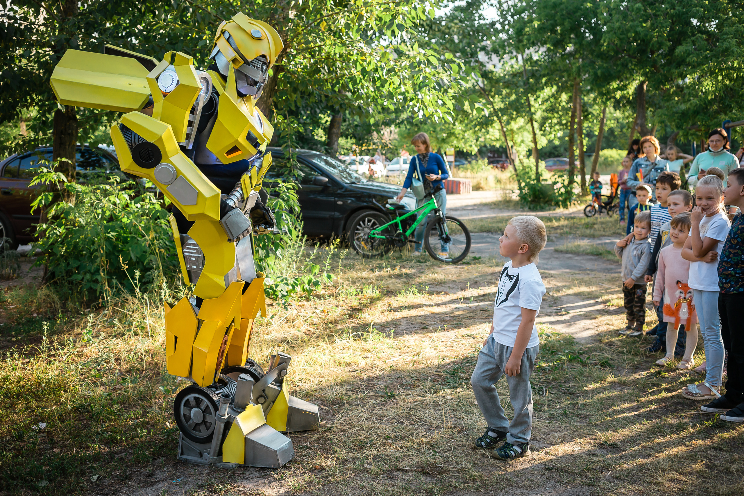 День рождения с Бамблби. Фотографиня Мария Дикова