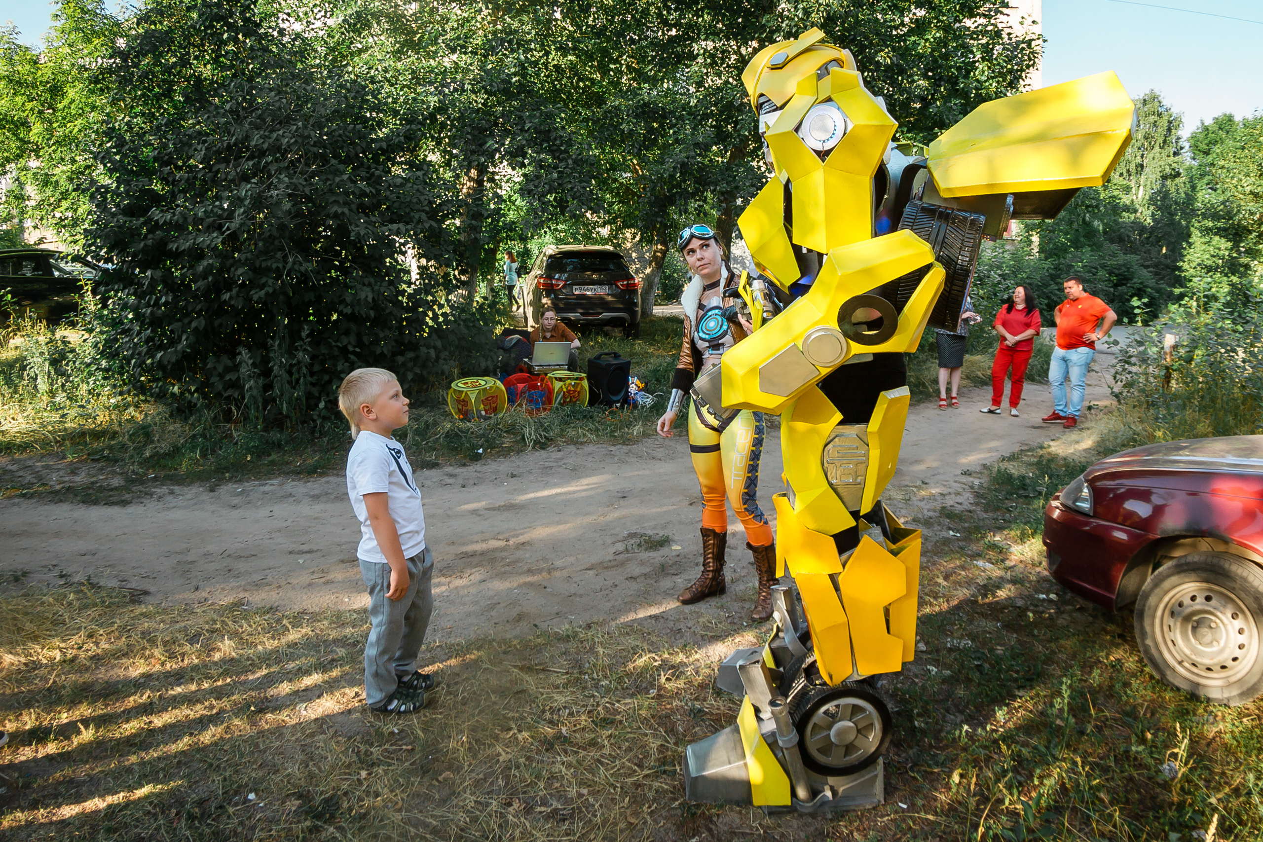 День рождения с Бамблби. Фотографиня Мария Дикова