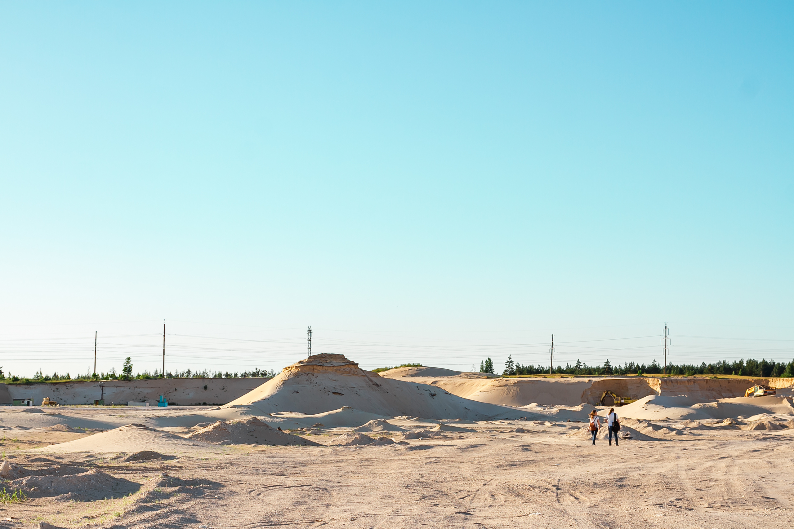 Прогулка на карьере. Фотографиня Мария Дикова