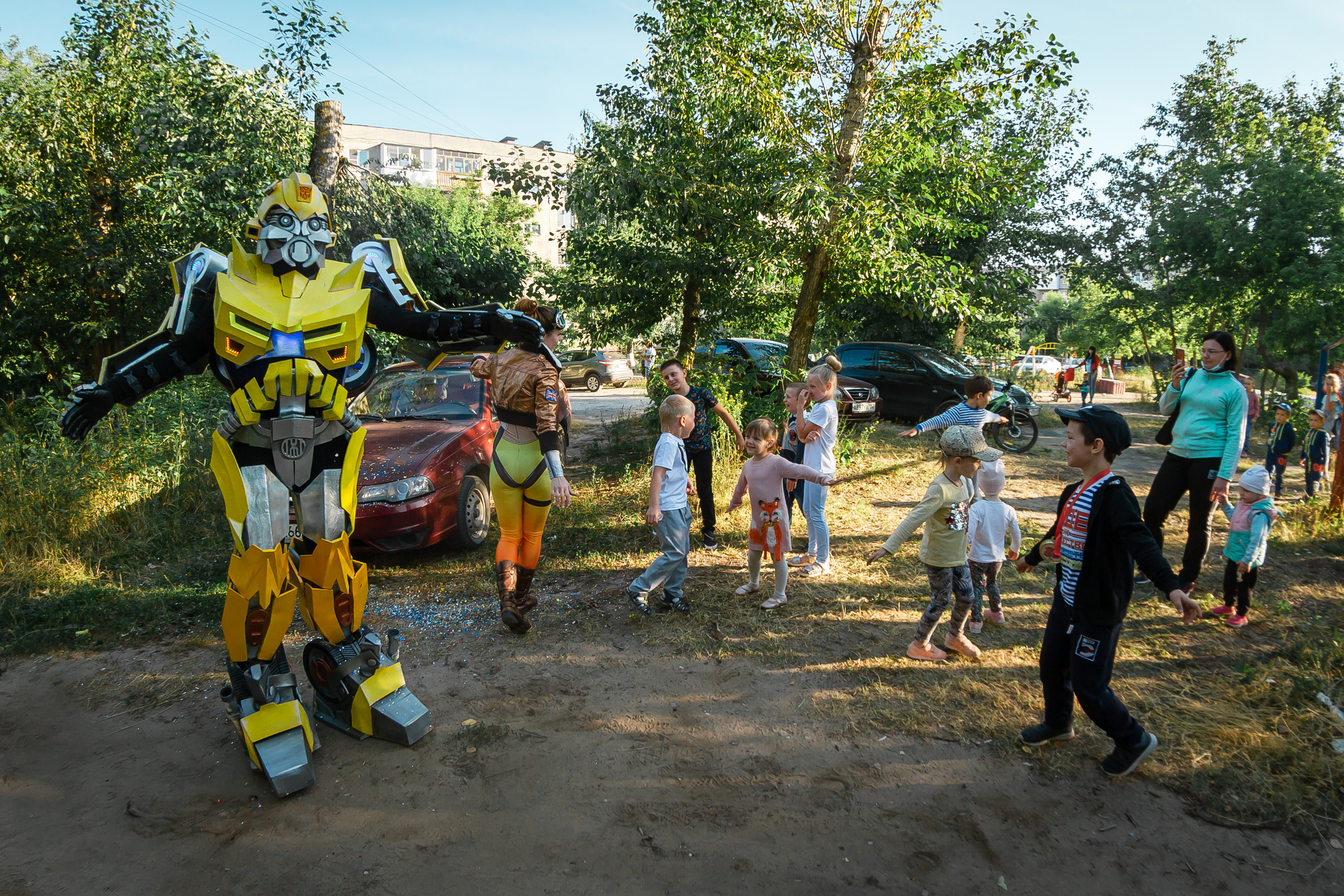 День рождения с Бамблби. Фотографиня Мария Дикова