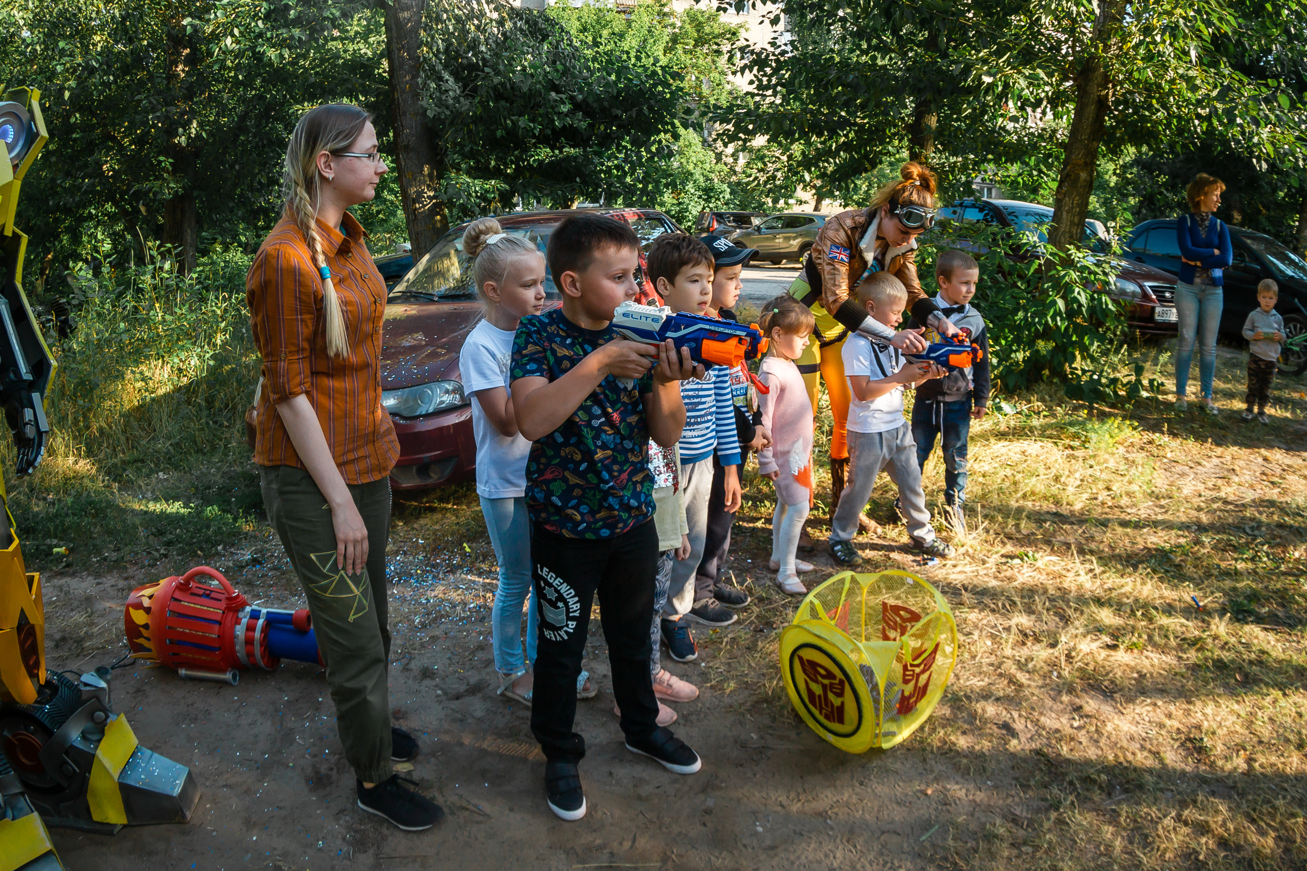 День рождения с Бамблби. Фотографиня Мария Дикова