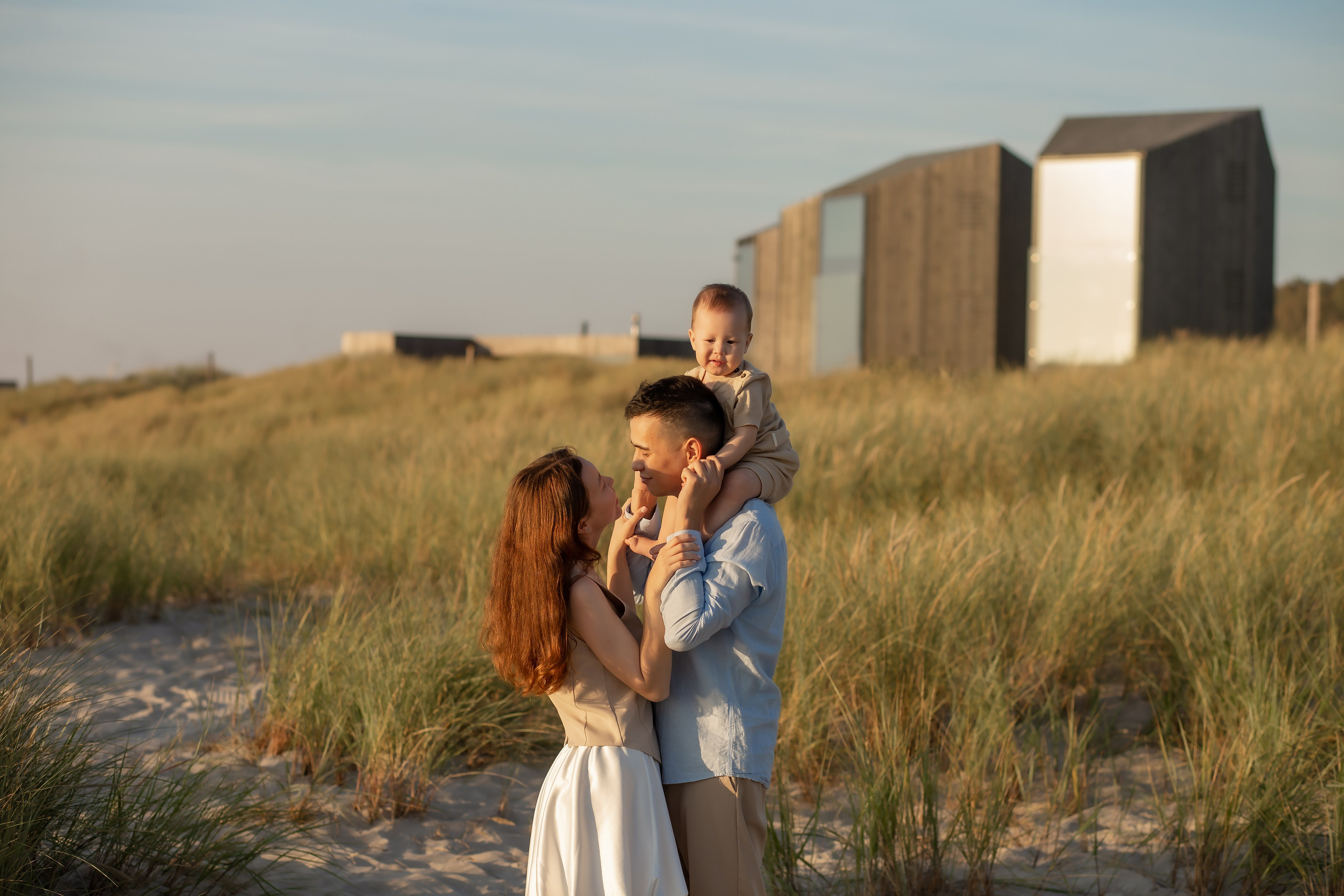 Карина, Эмиль и Марсель. На закате лета. Фотограф в Калининграде Решетникова Алина