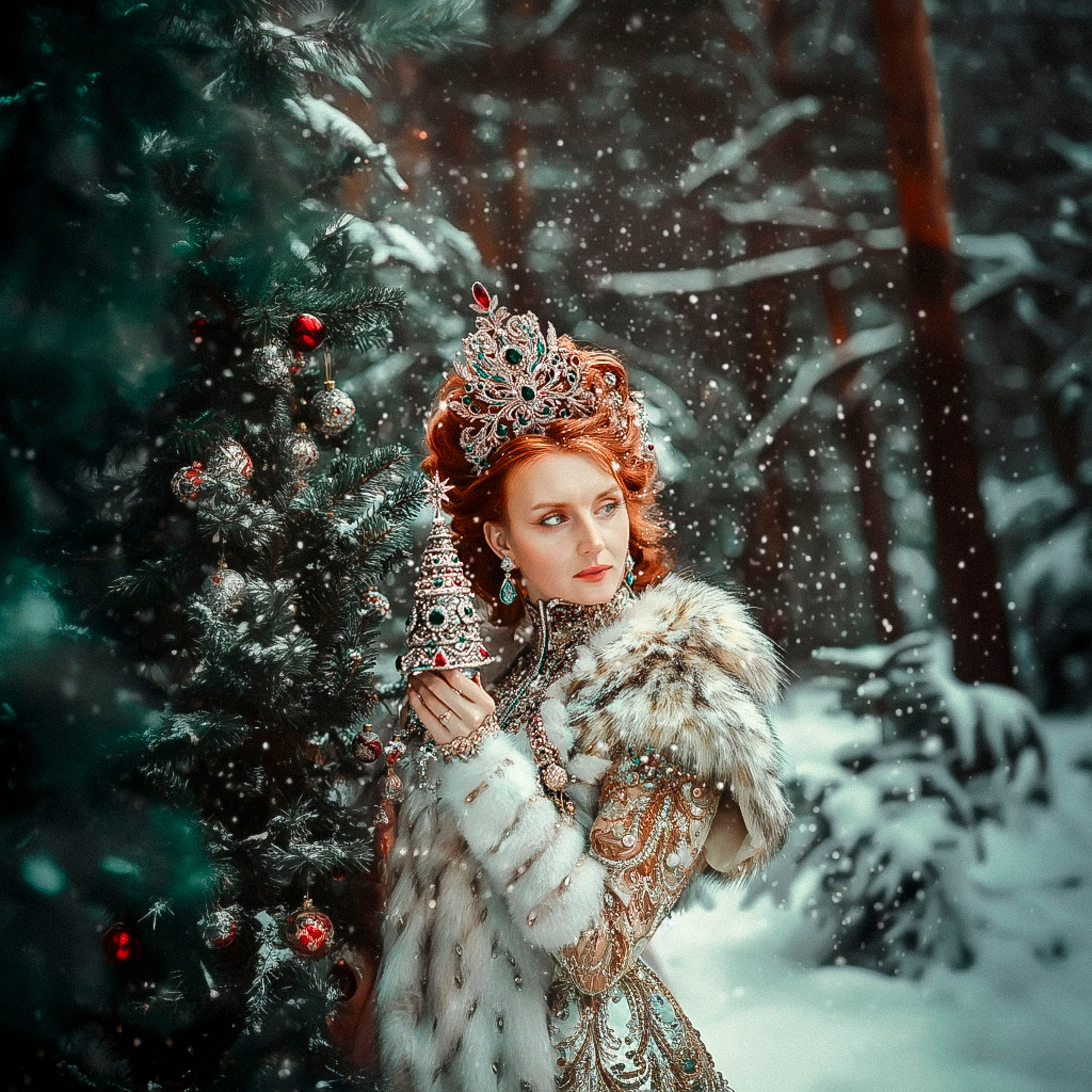 Нейрофотосессия для себя. Новогоднее настроение. ФотоХудожник Харитонова Ирина г. Санкт-Петербург