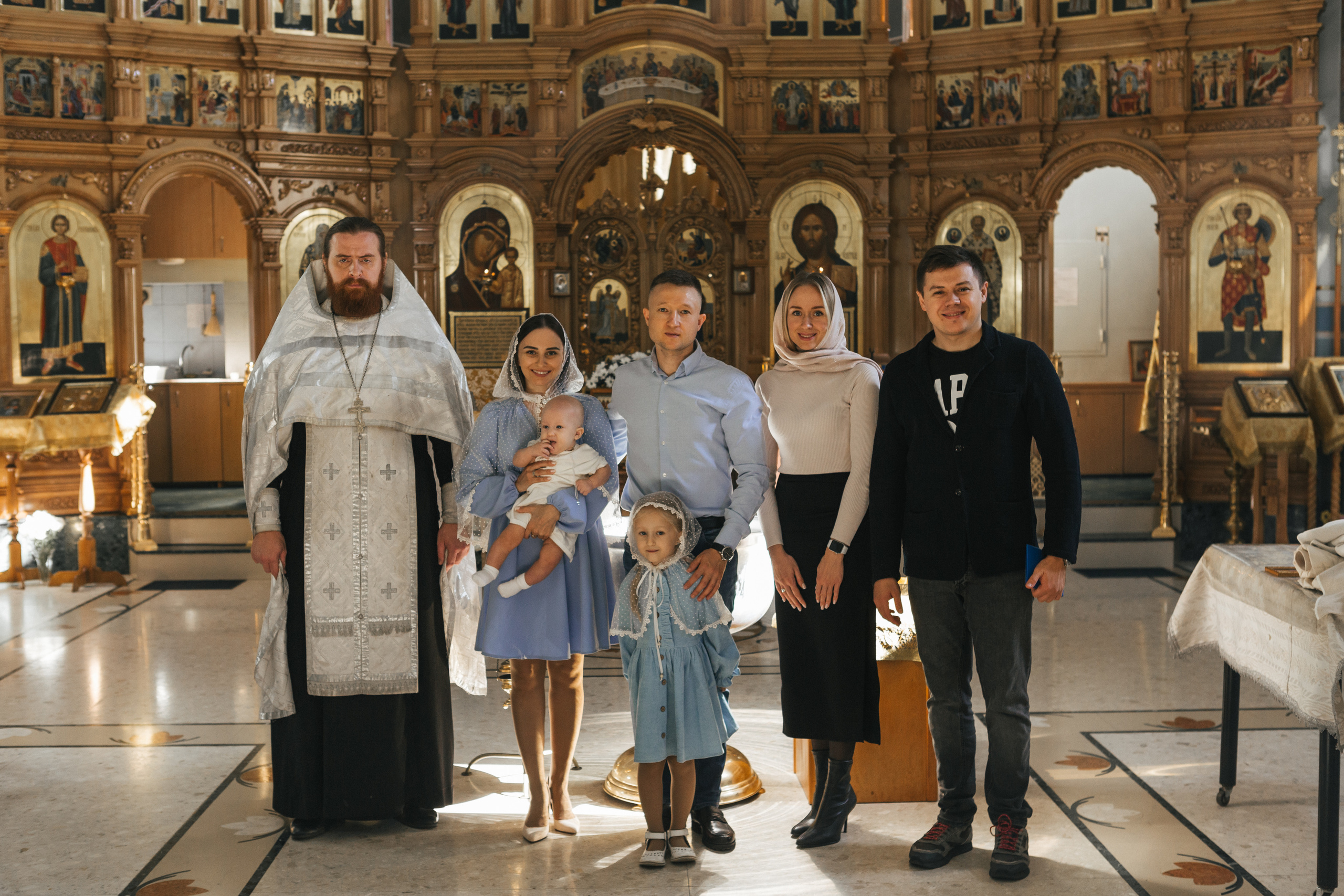 Крещение Тимура. Семейный фотограф в Краснодаре Виктория Кокоулина