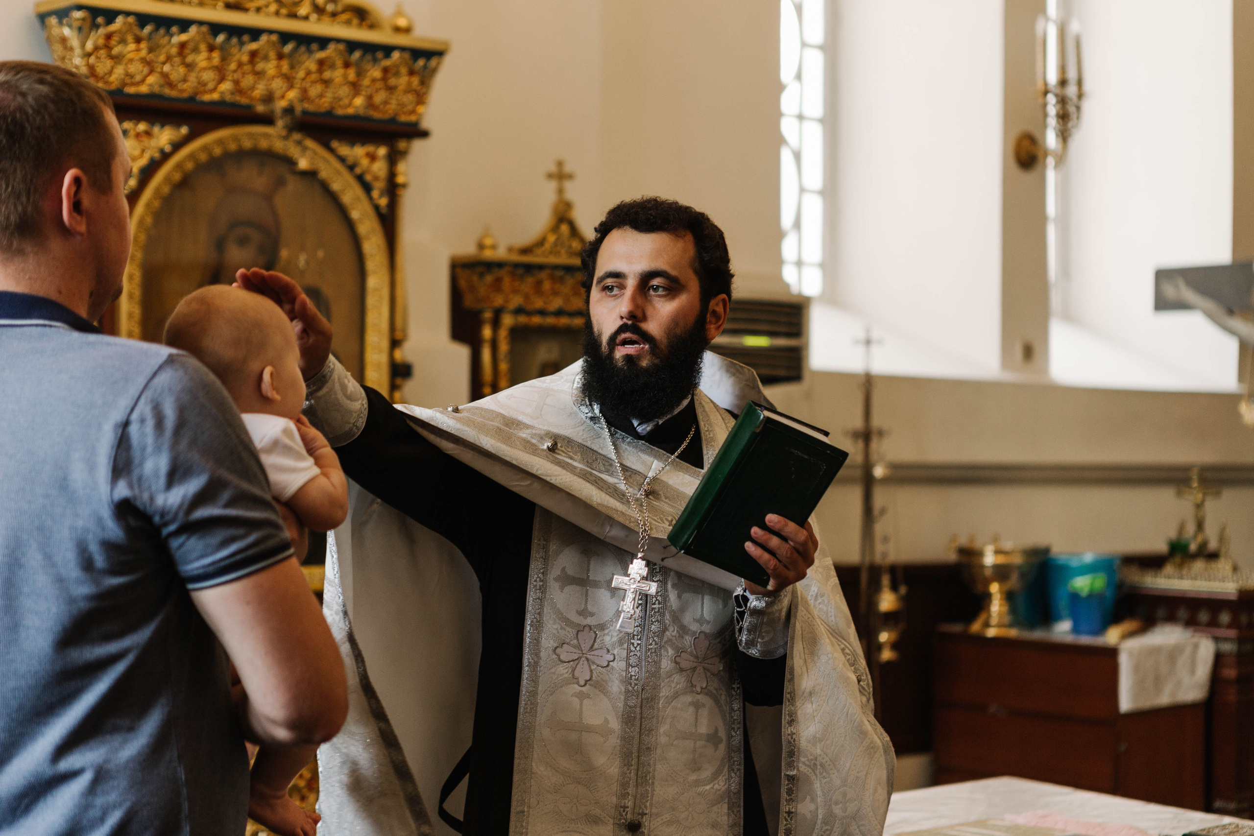 Крещение Варвары. Семейный фотограф в Краснодаре Виктория Кокоулина