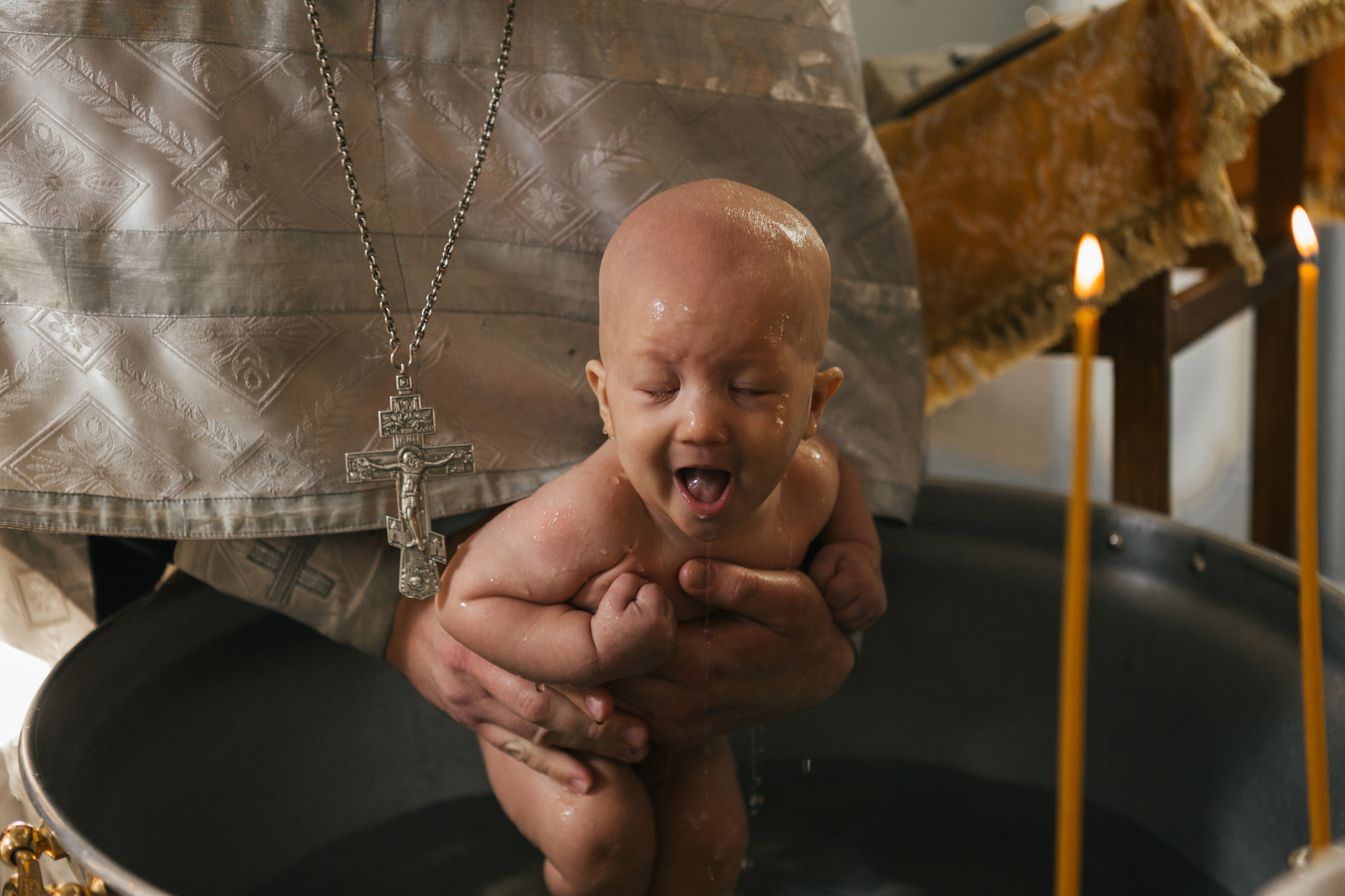 Крещение Тимура. Семейный фотограф в Краснодаре Виктория Кокоулина