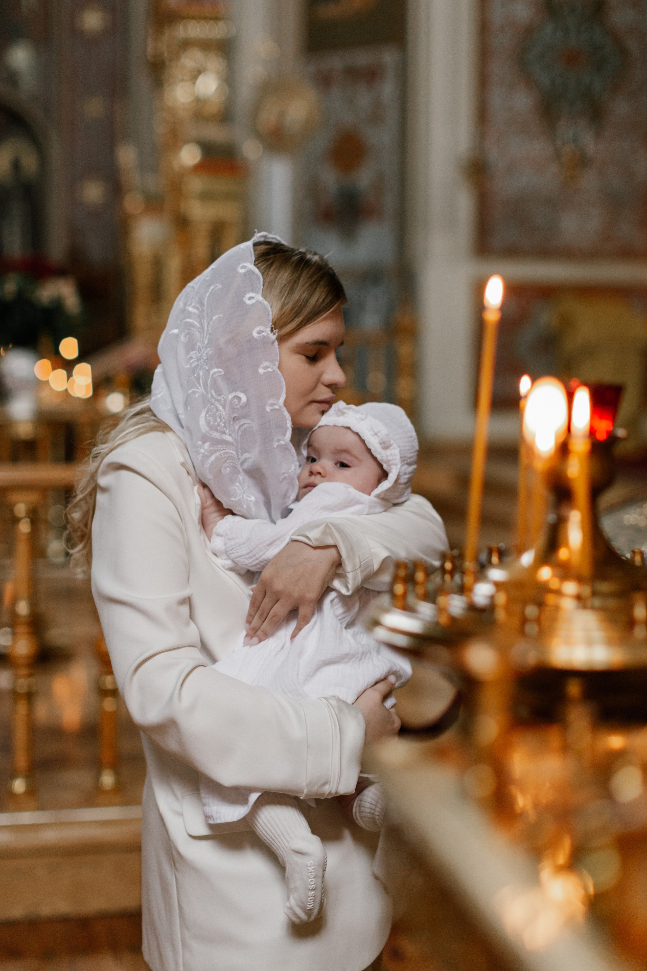 Крещение Есении. Семейный фотограф в Краснодаре Виктория Кокоулина