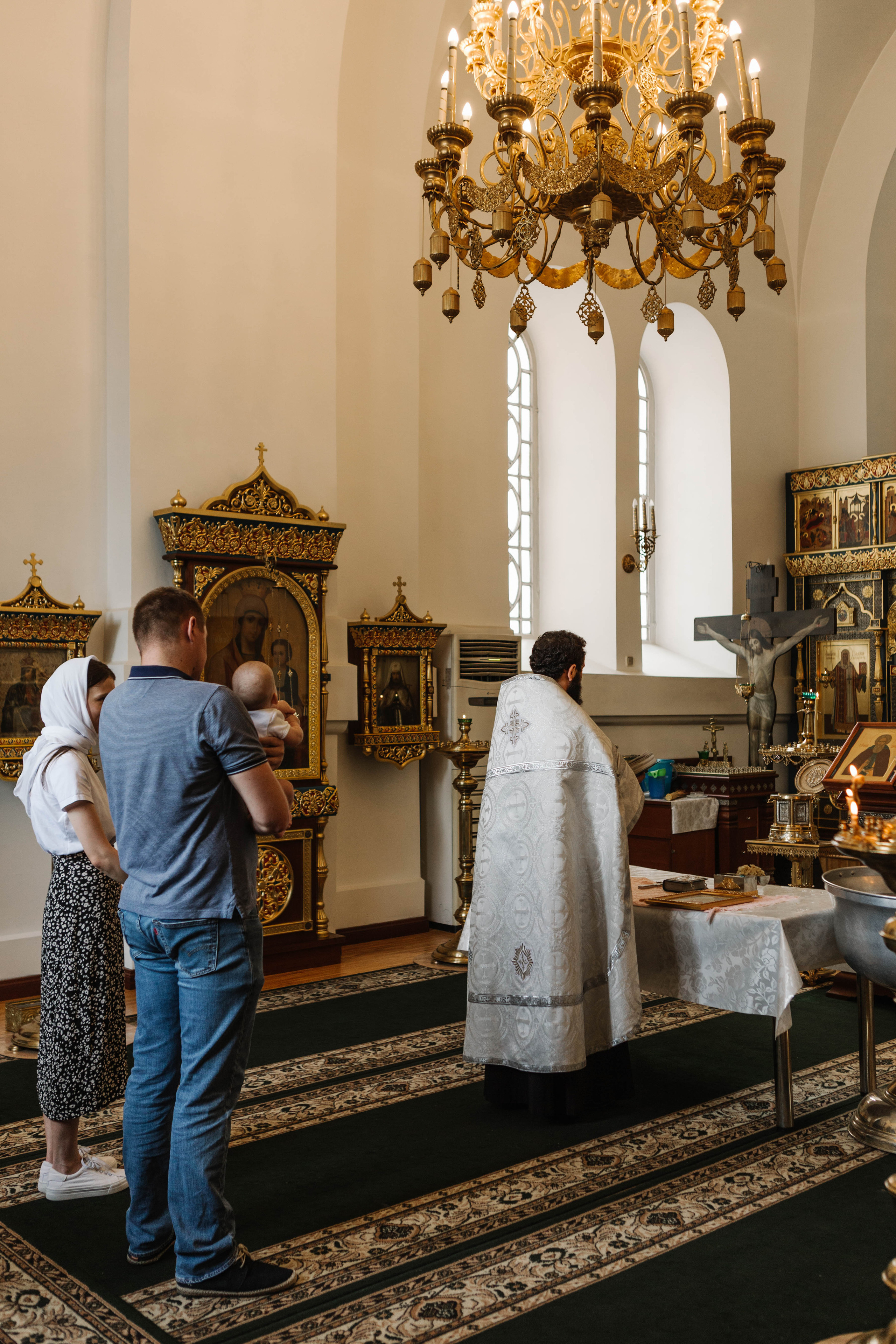 Крещение Варвары. Семейный фотограф в Краснодаре Виктория Кокоулина