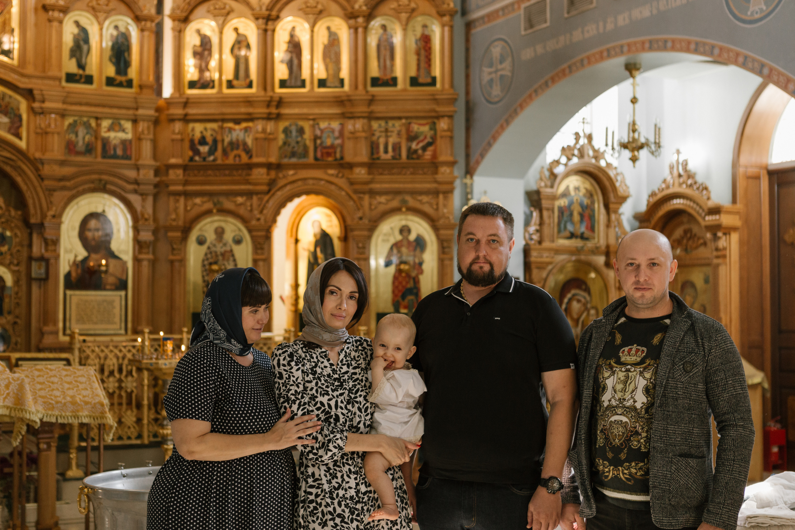 Крещение Ивана. Семейный фотограф в Краснодаре Виктория Кокоулина