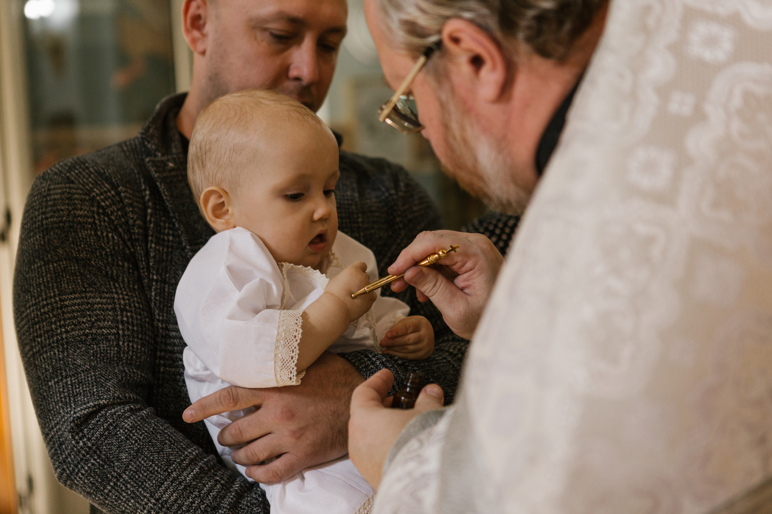 Крещение Ивана. Семейный фотограф в Краснодаре Виктория Кокоулина