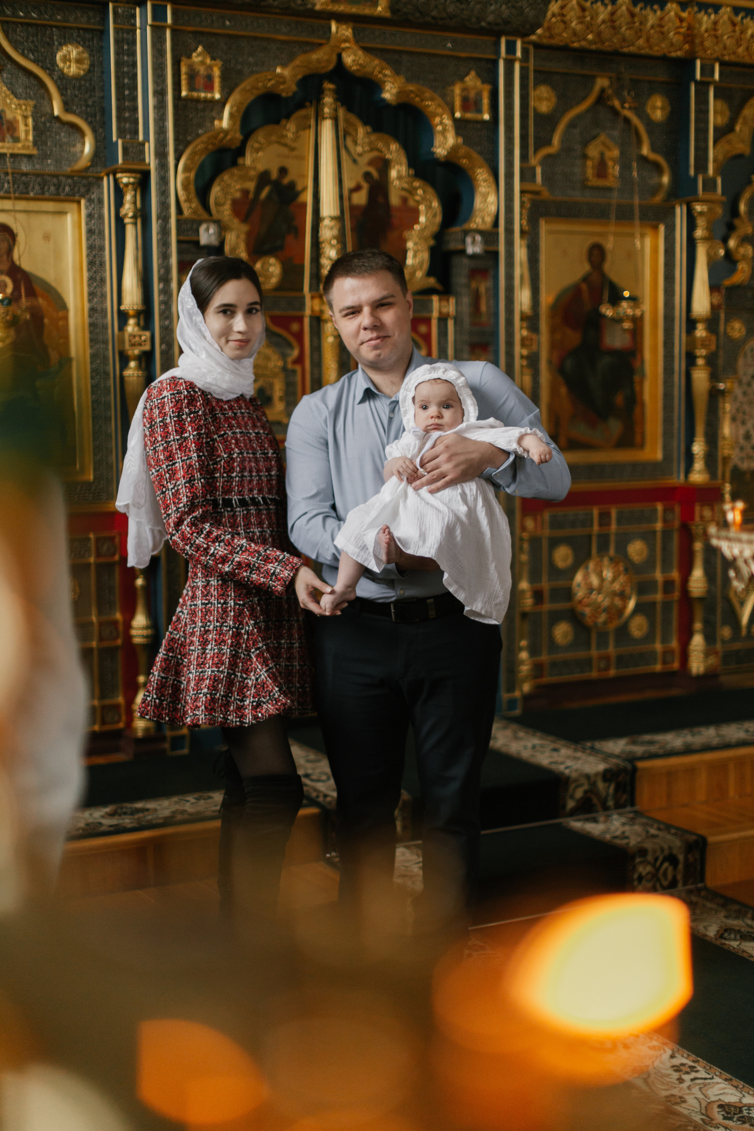 Крещение Есении. Семейный фотограф в Краснодаре Виктория Кокоулина