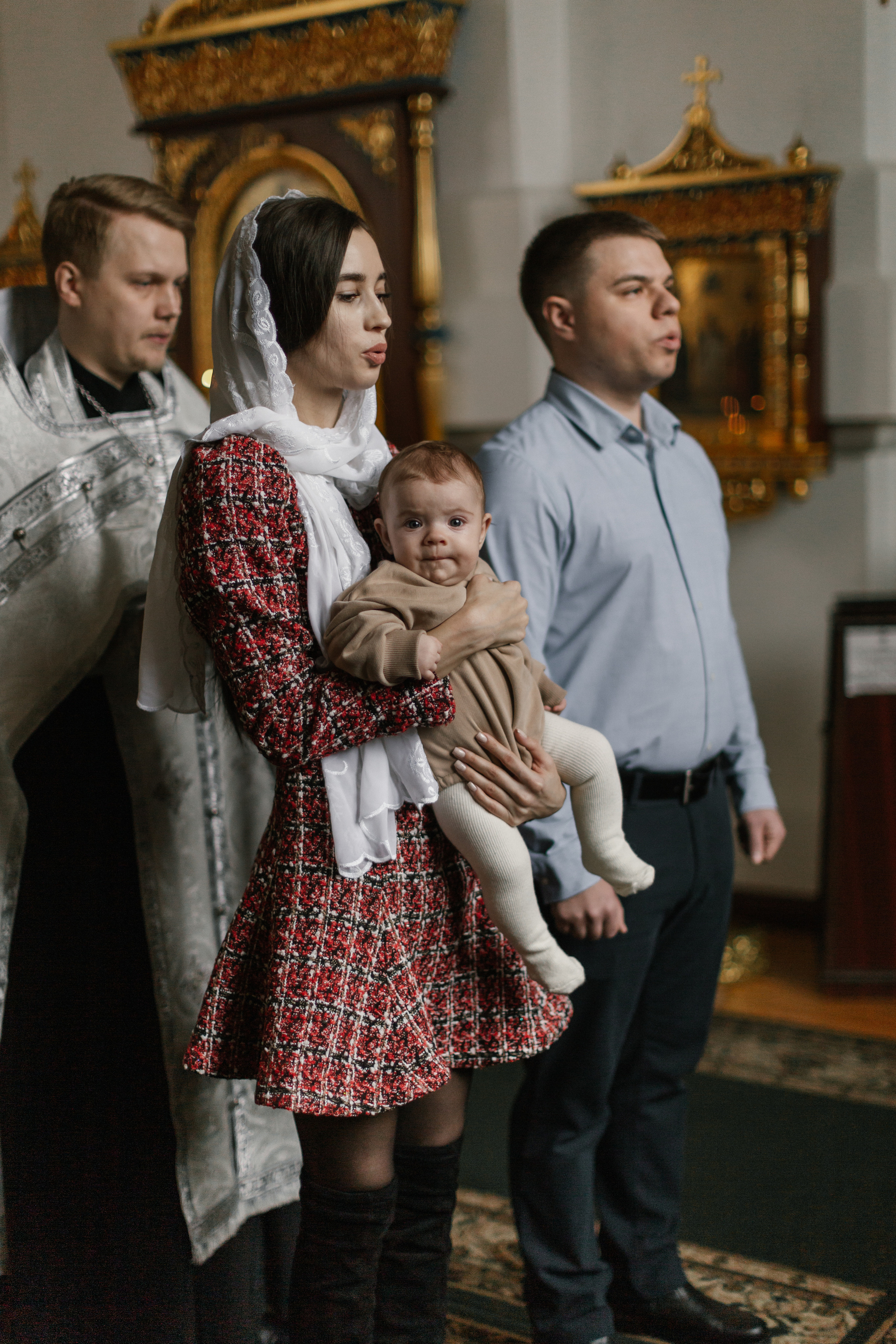 Крещение Есении. Семейный фотограф в Краснодаре Виктория Кокоулина