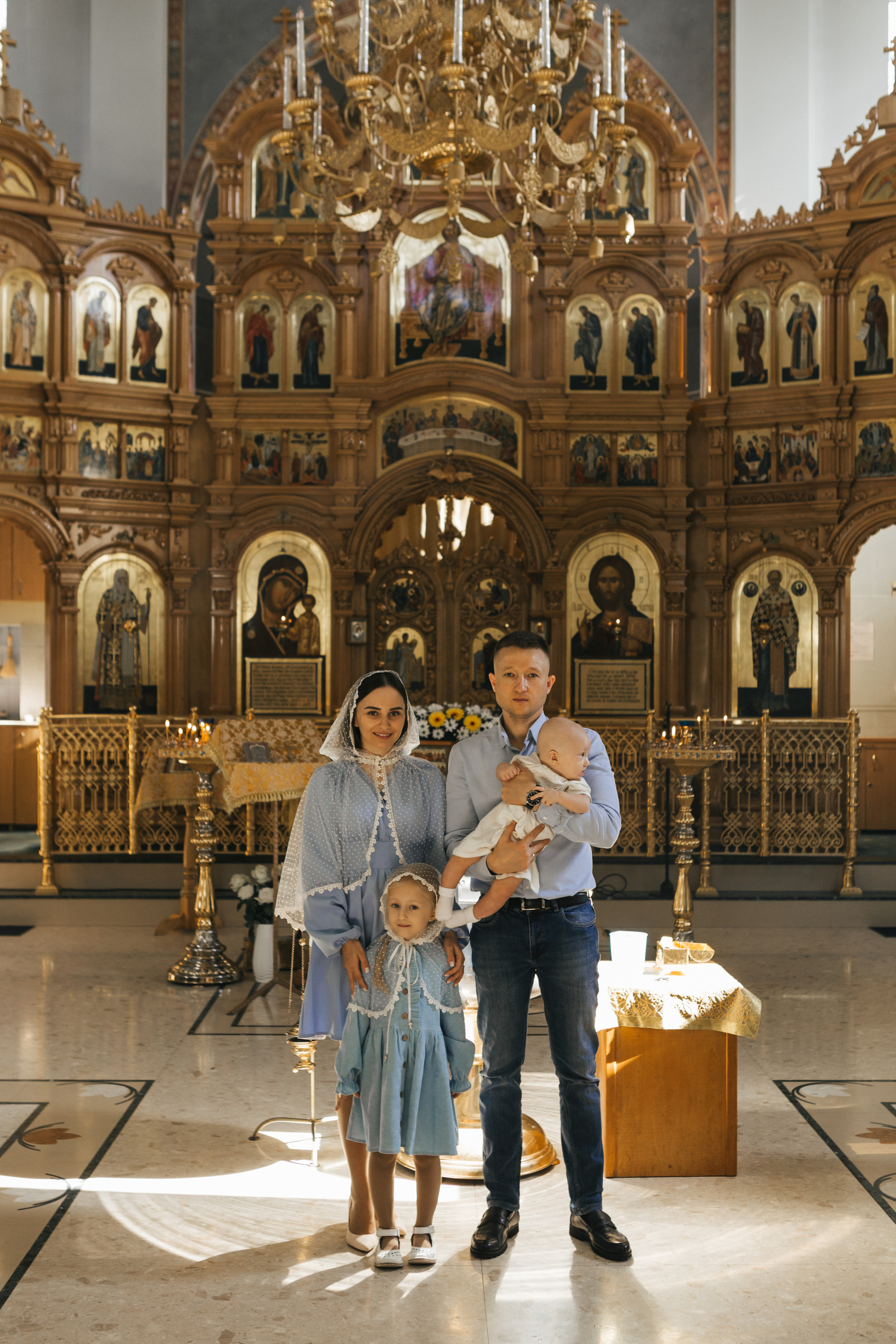 Крещение Тимура. Семейный фотограф в Краснодаре Виктория Кокоулина