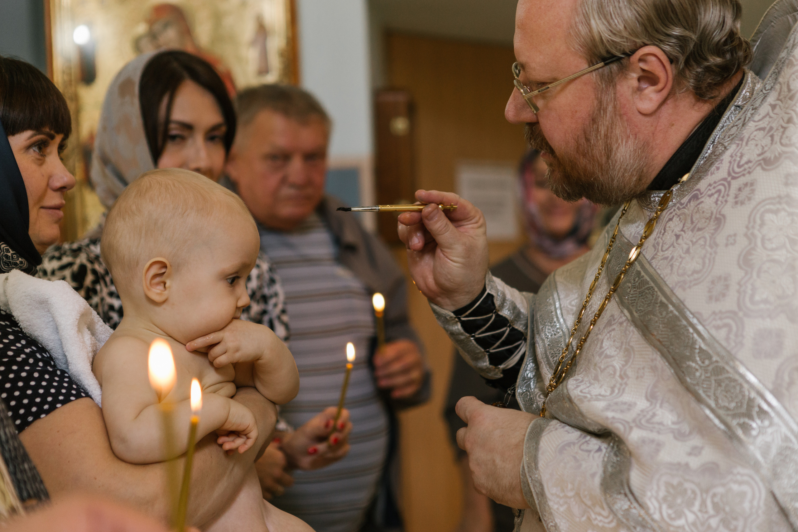 Крещение Ивана. Семейный фотограф в Краснодаре Виктория Кокоулина