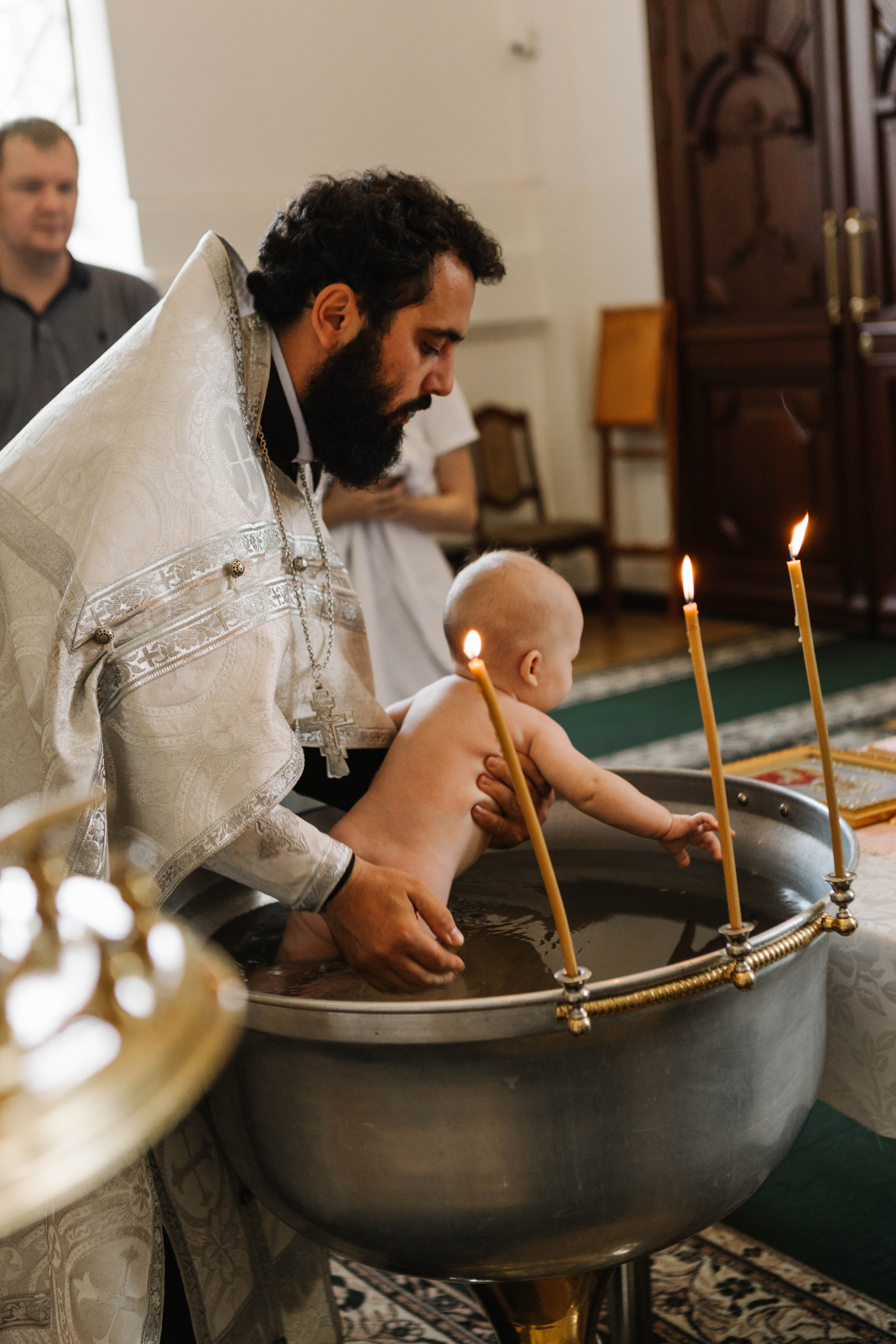 Крещение Варвары. Семейный фотограф в Краснодаре Виктория Кокоулина