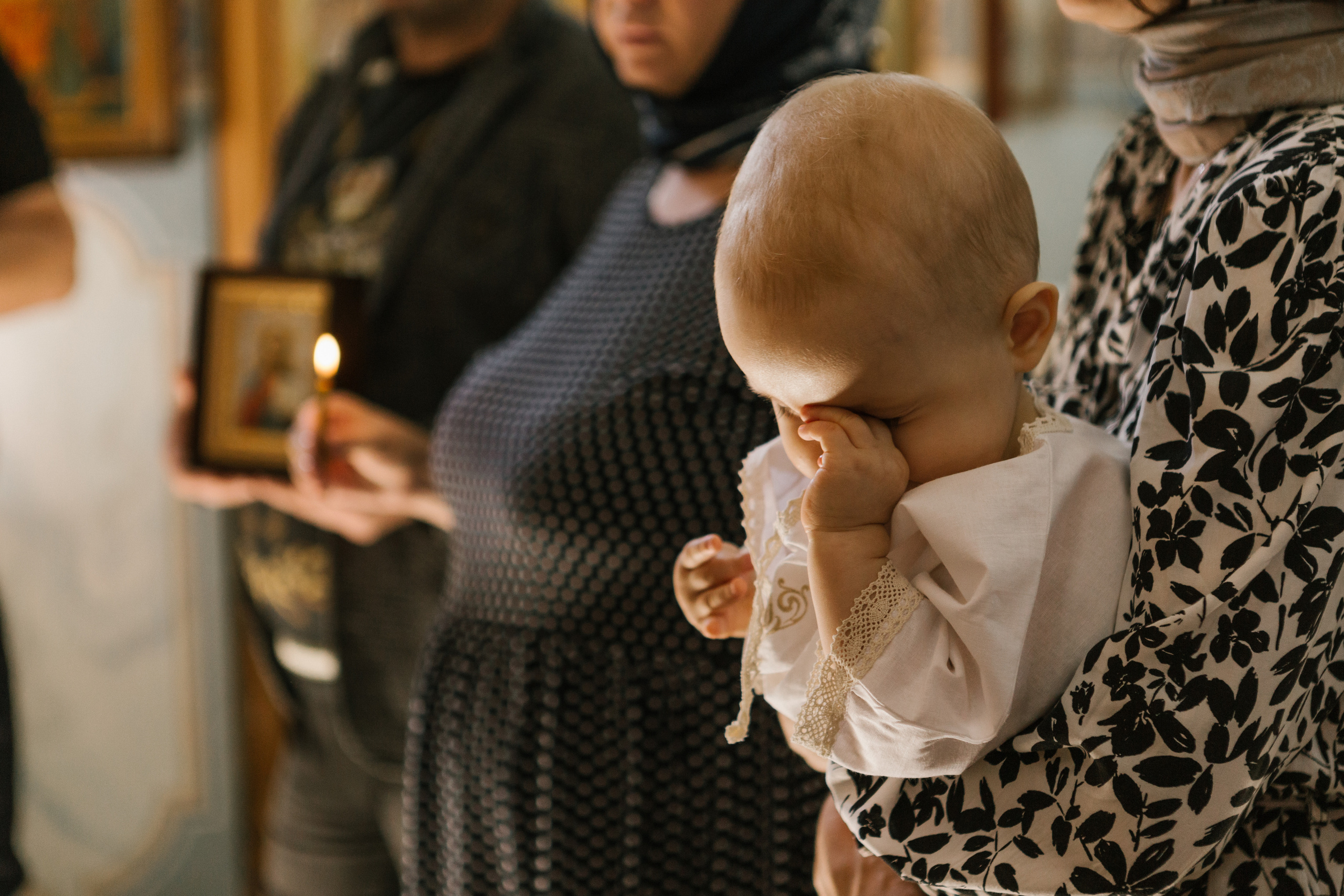 Крещение Ивана. Семейный фотограф в Краснодаре Виктория Кокоулина