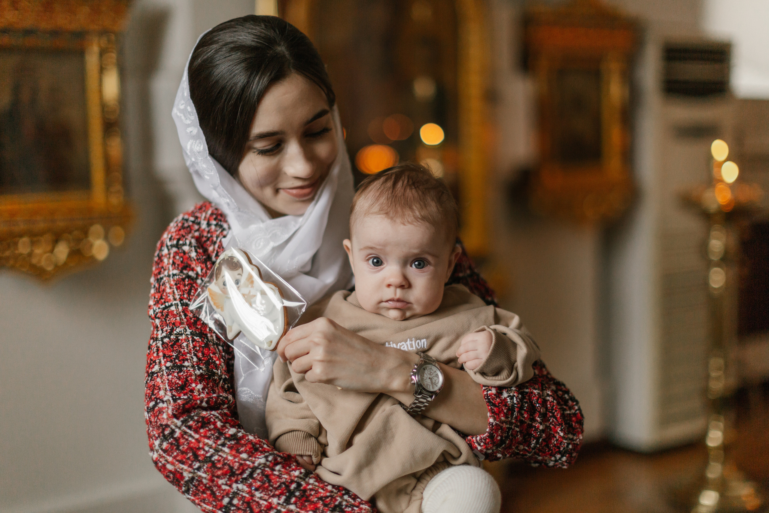 Крещение Есении. Семейный фотограф в Краснодаре Виктория Кокоулина