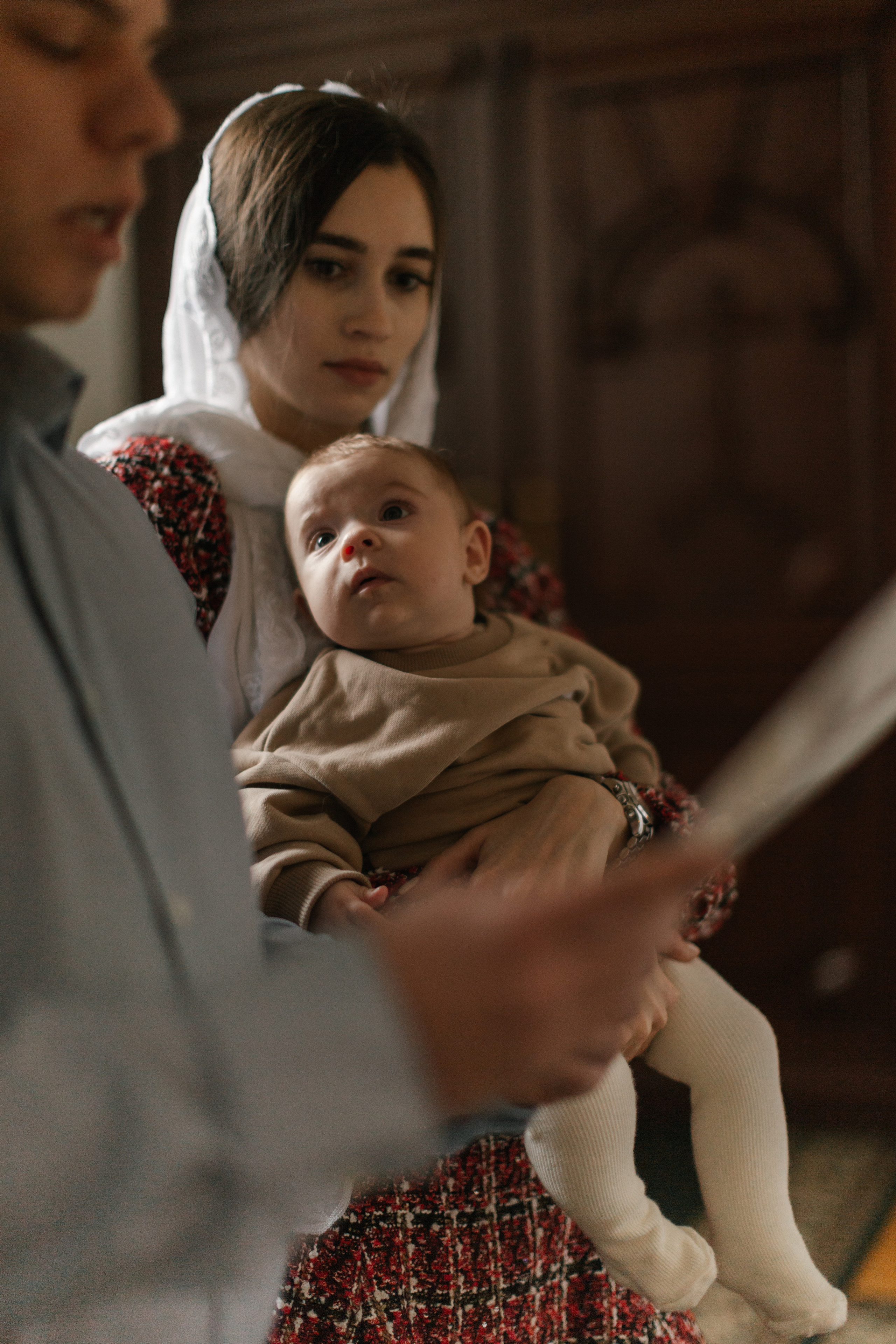 Крещение Есении. Семейный фотограф в Краснодаре Виктория Кокоулина