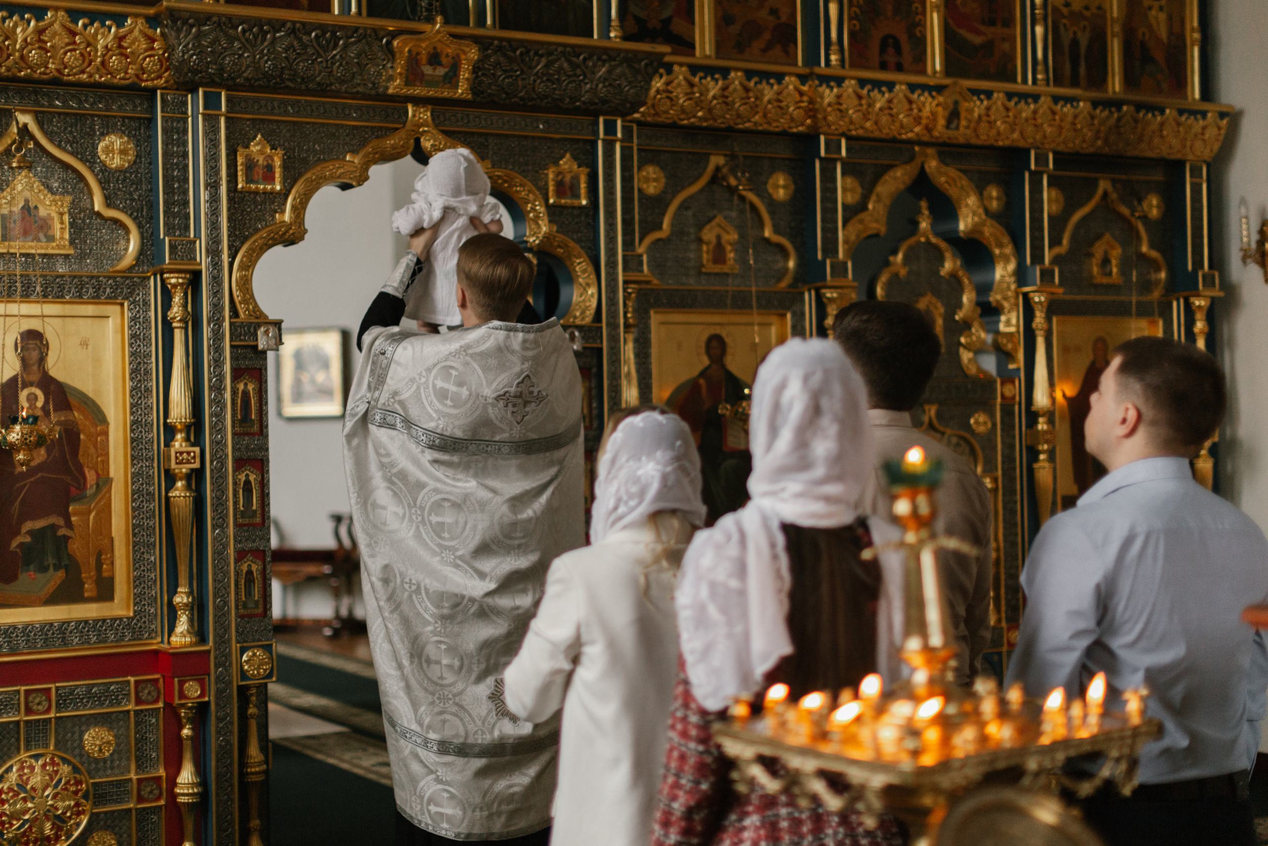 Крещение Есении. Семейный фотограф в Краснодаре Виктория Кокоулина