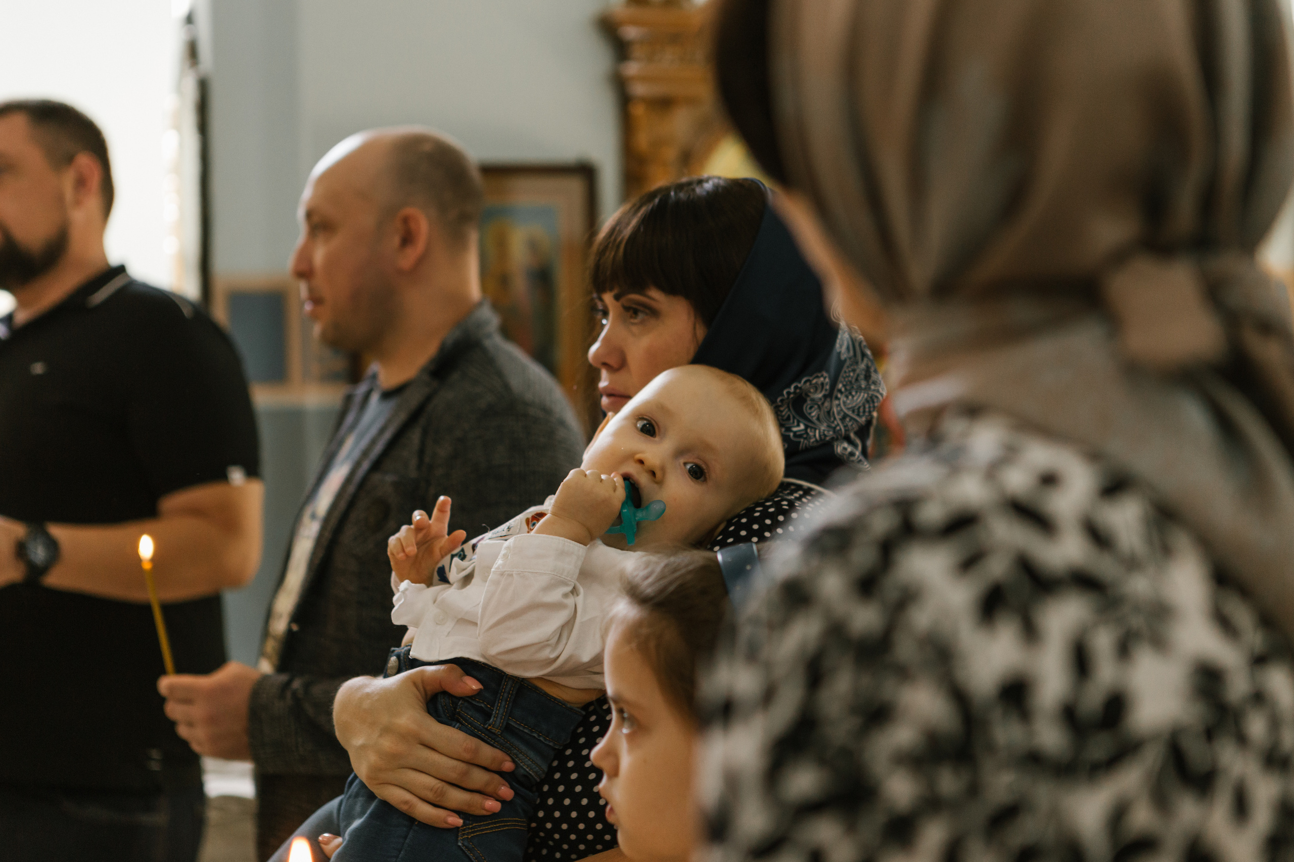 Крещение Ивана. Семейный фотограф в Краснодаре Виктория Кокоулина