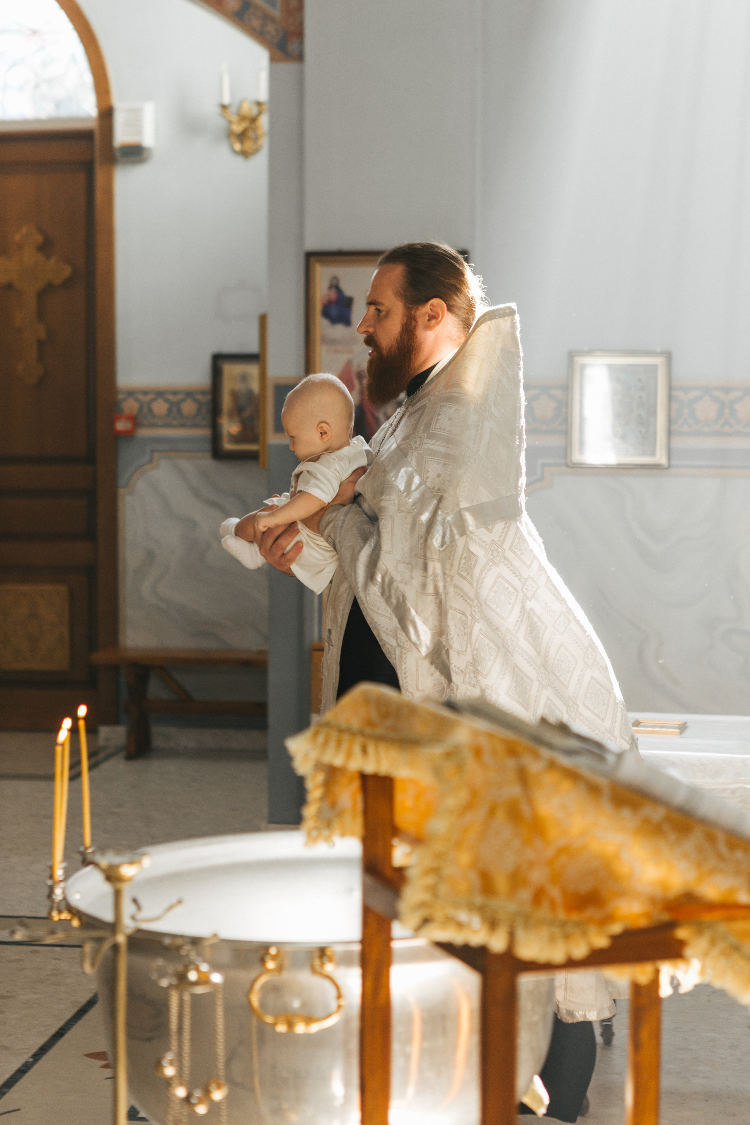 Крещение Тимура. Семейный фотограф в Краснодаре Виктория Кокоулина