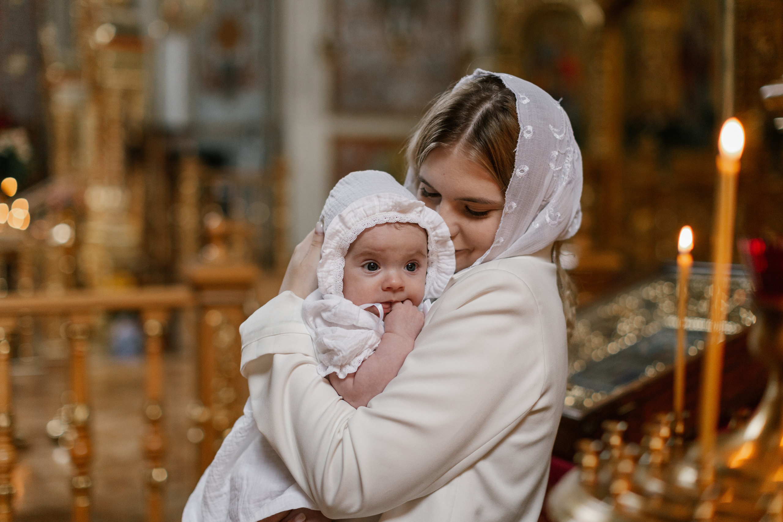 Крещение Есении. Семейный фотограф в Краснодаре Виктория Кокоулина