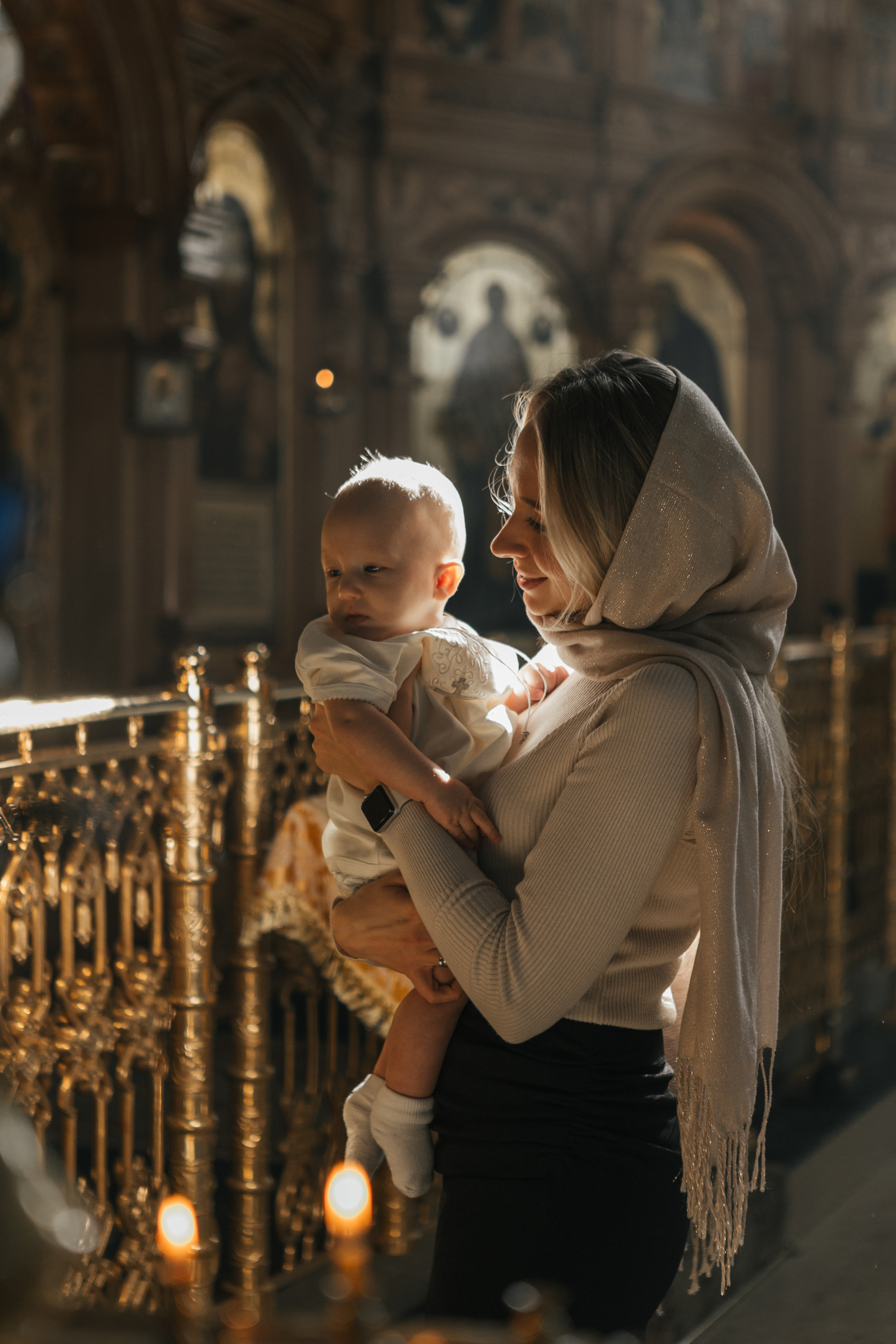 Крещение Тимура. Семейный фотограф в Краснодаре Виктория Кокоулина