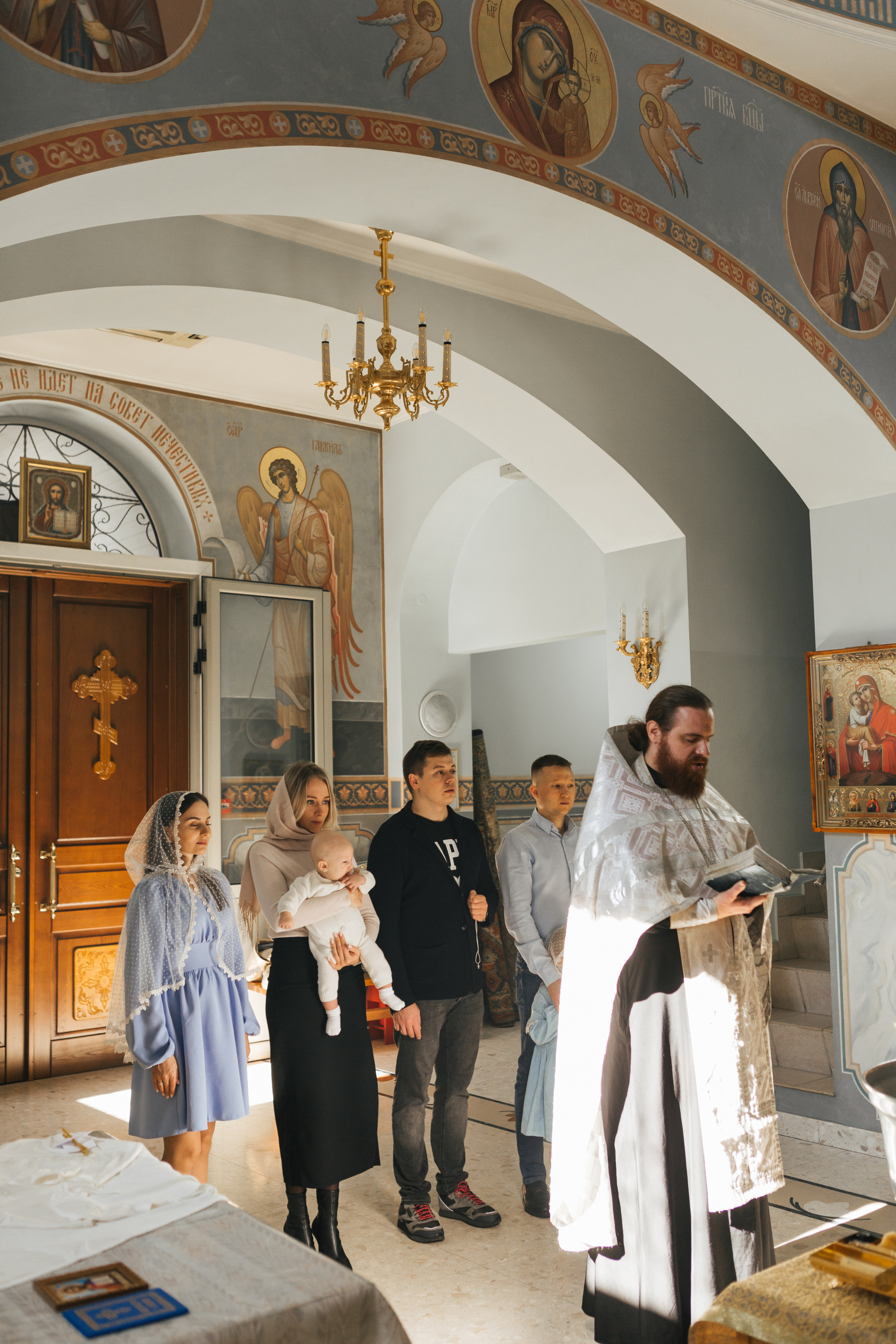 Крещение Тимура. Семейный фотограф в Краснодаре Виктория Кокоулина