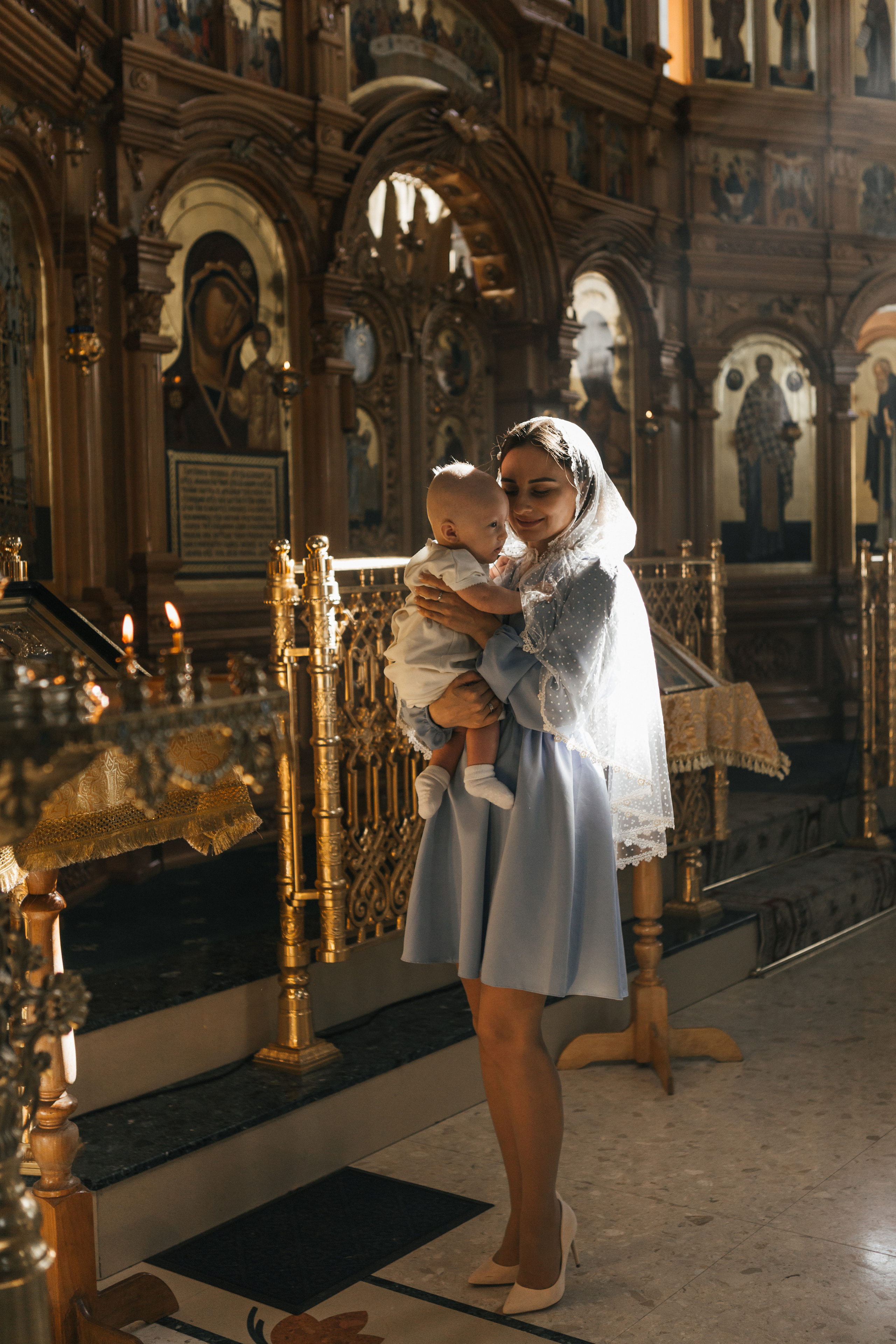 Крещение Тимура. Семейный фотограф в Краснодаре Виктория Кокоулина