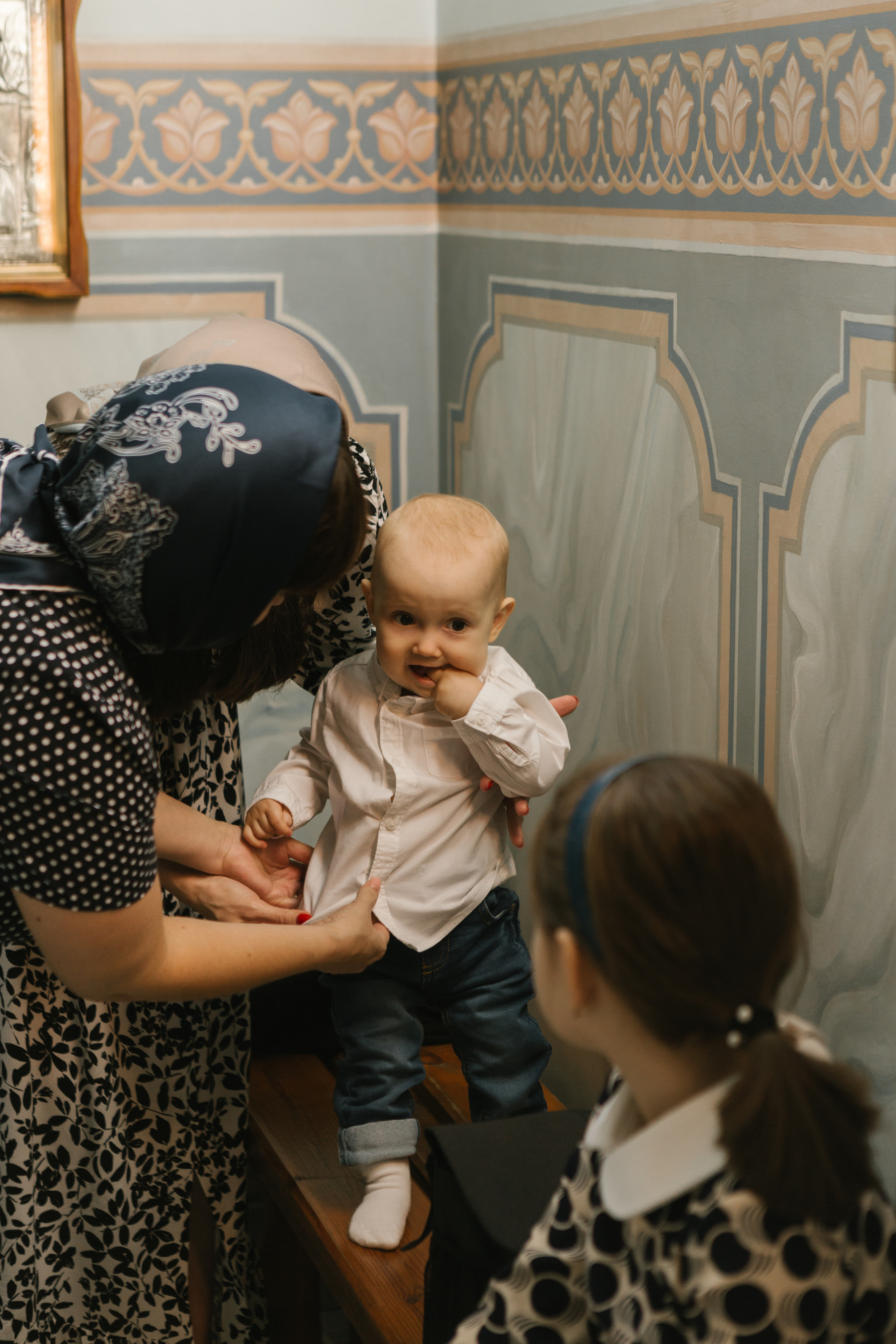 Крещение Ивана. Семейный фотограф в Краснодаре Виктория Кокоулина