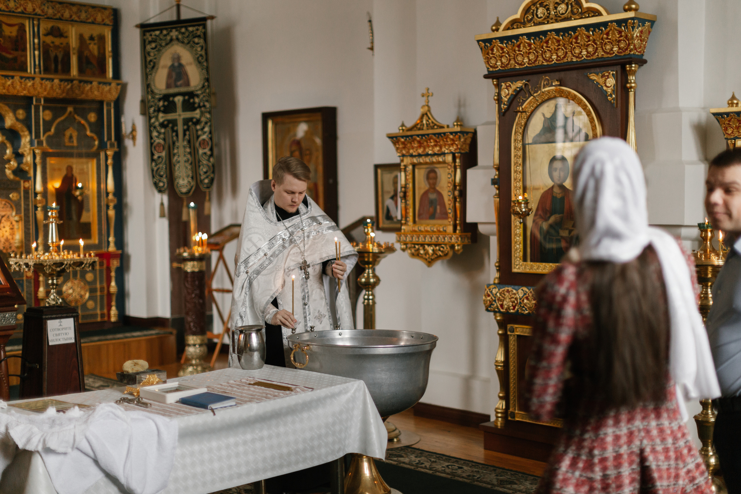 Крещение Есении. Семейный фотограф в Краснодаре Виктория Кокоулина