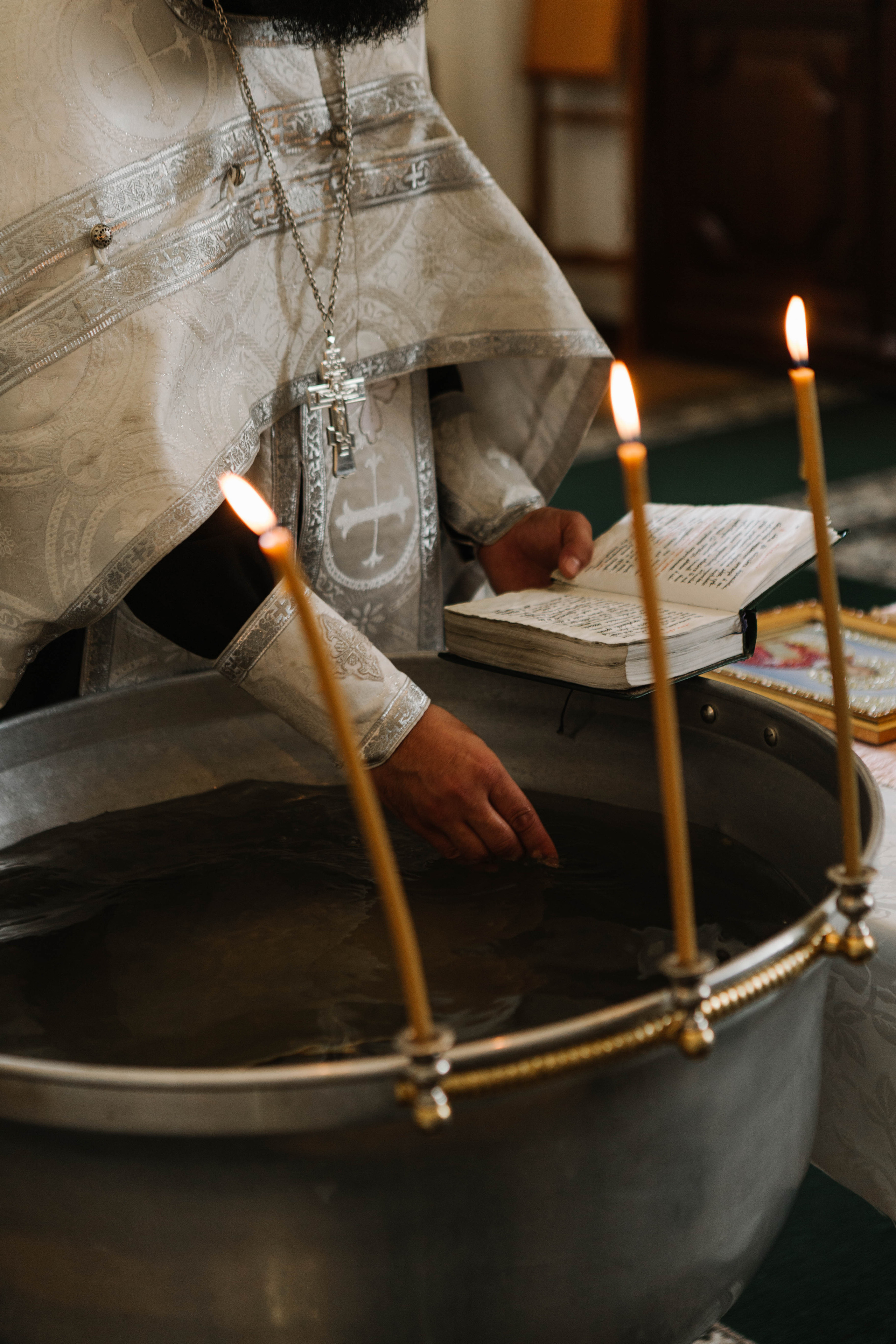 Крещение Варвары. Семейный фотограф в Краснодаре Виктория Кокоулина